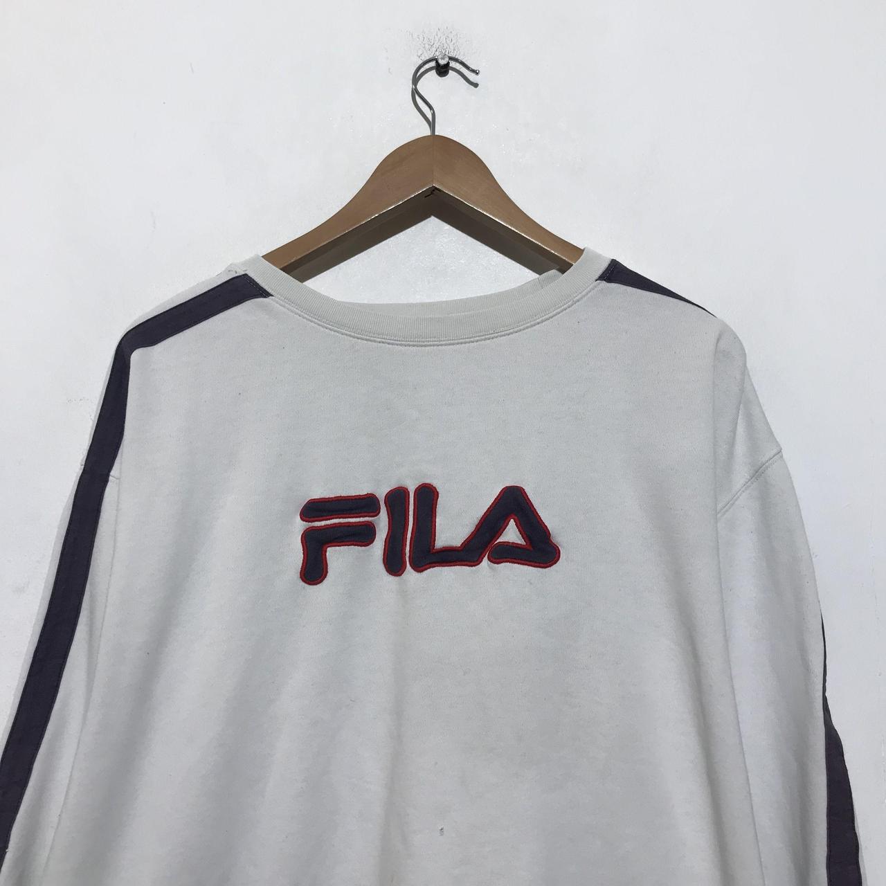 Fila spellout online sweatshirt