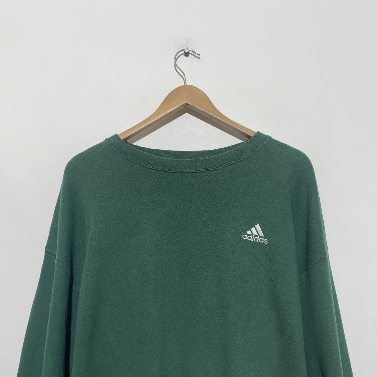 Green adidas sweatshirt outlet vintage