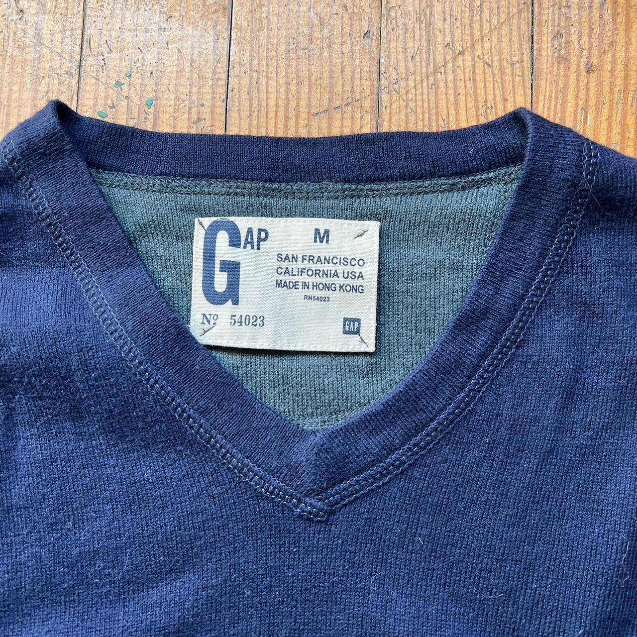 👑 GAP VNeck Sweater 🌟Navy Blue Sweater 💸 10 💟 like... Depop