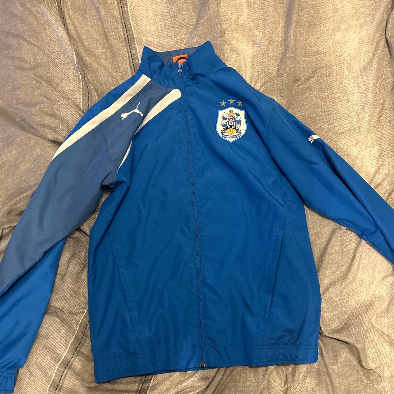 Huddersfield town training jacket. Size small. 8.5/10 - Depop