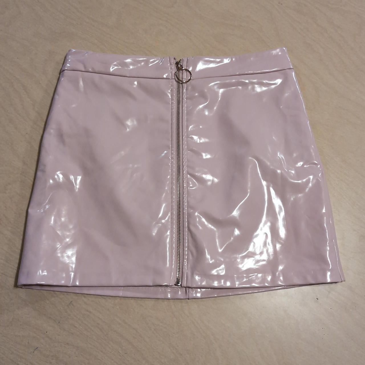 Forever 21 pink metallic skirt hotsell