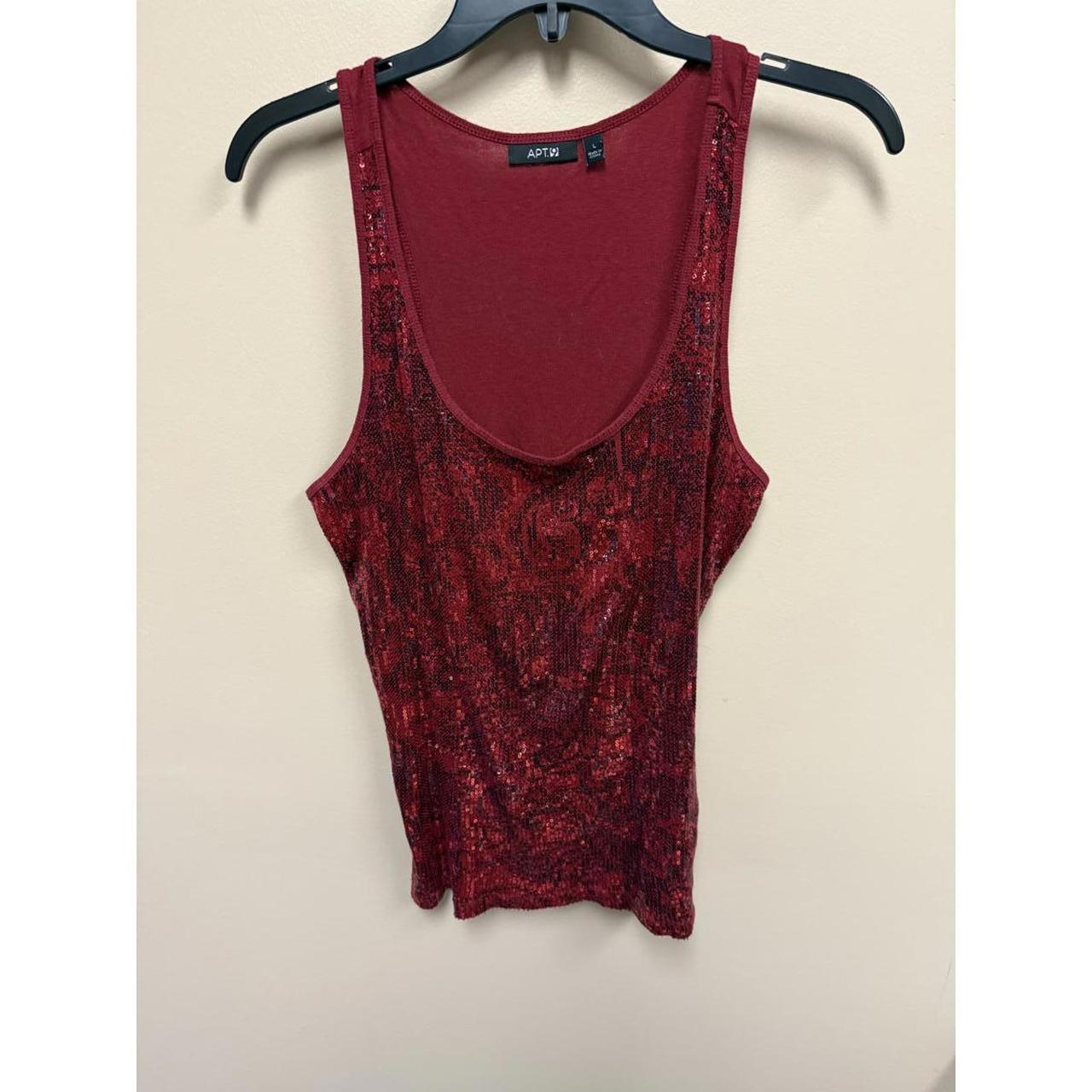 Apt. 9 Women's Tank top - Red/Red - L – APT. 9 Wo… - image 1