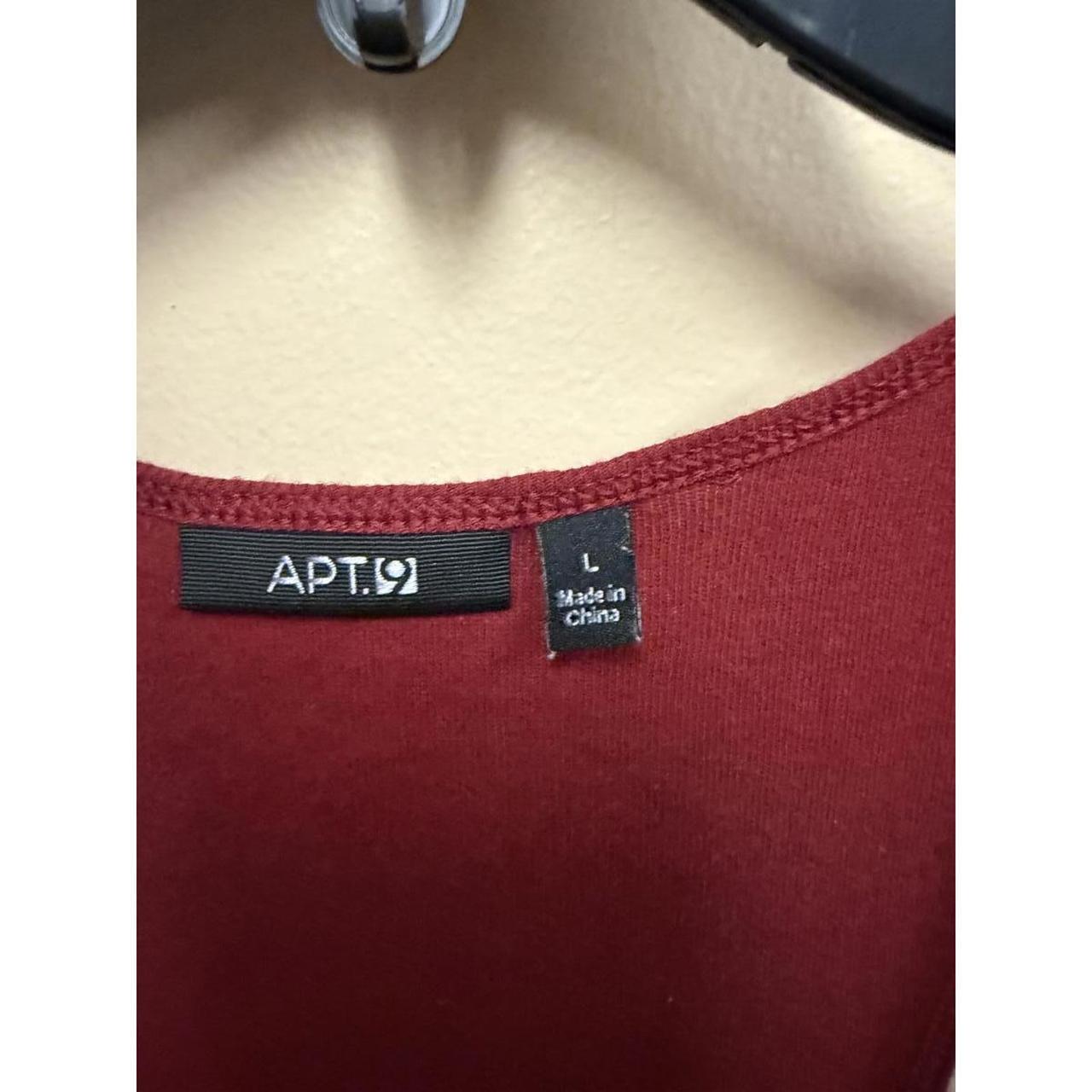 Apt. 9 Women's Tank top - Red/Red - L – APT. 9 Wo… - image 4