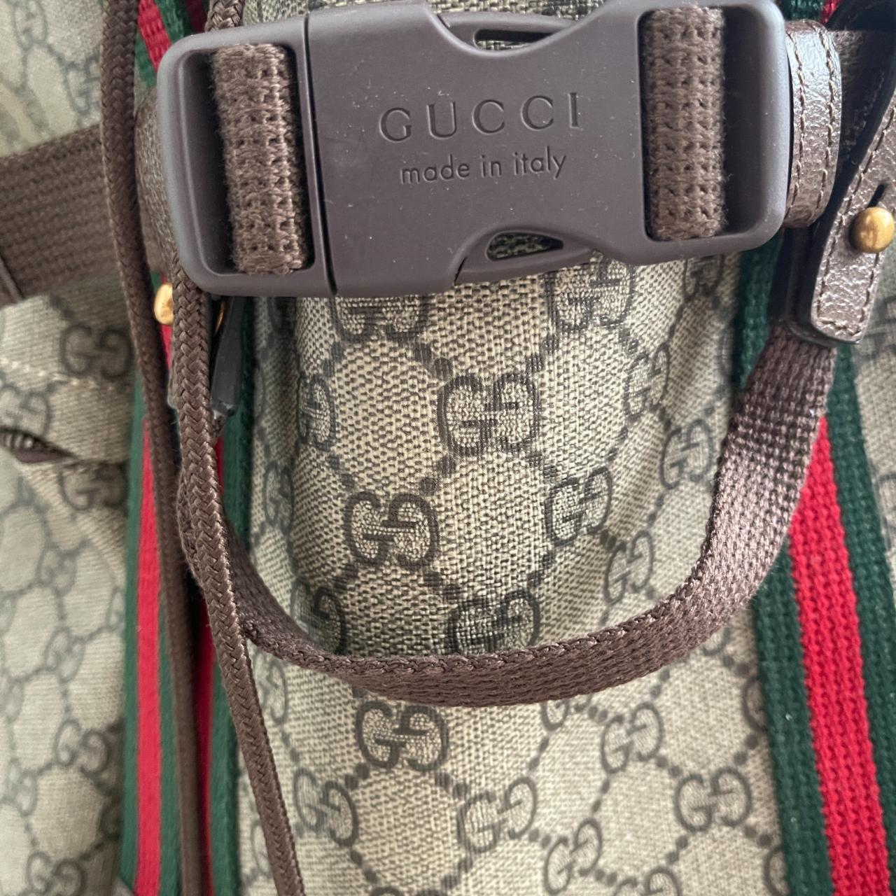 GUCCI GG Skateboard Backpack with  Beige and... Depop