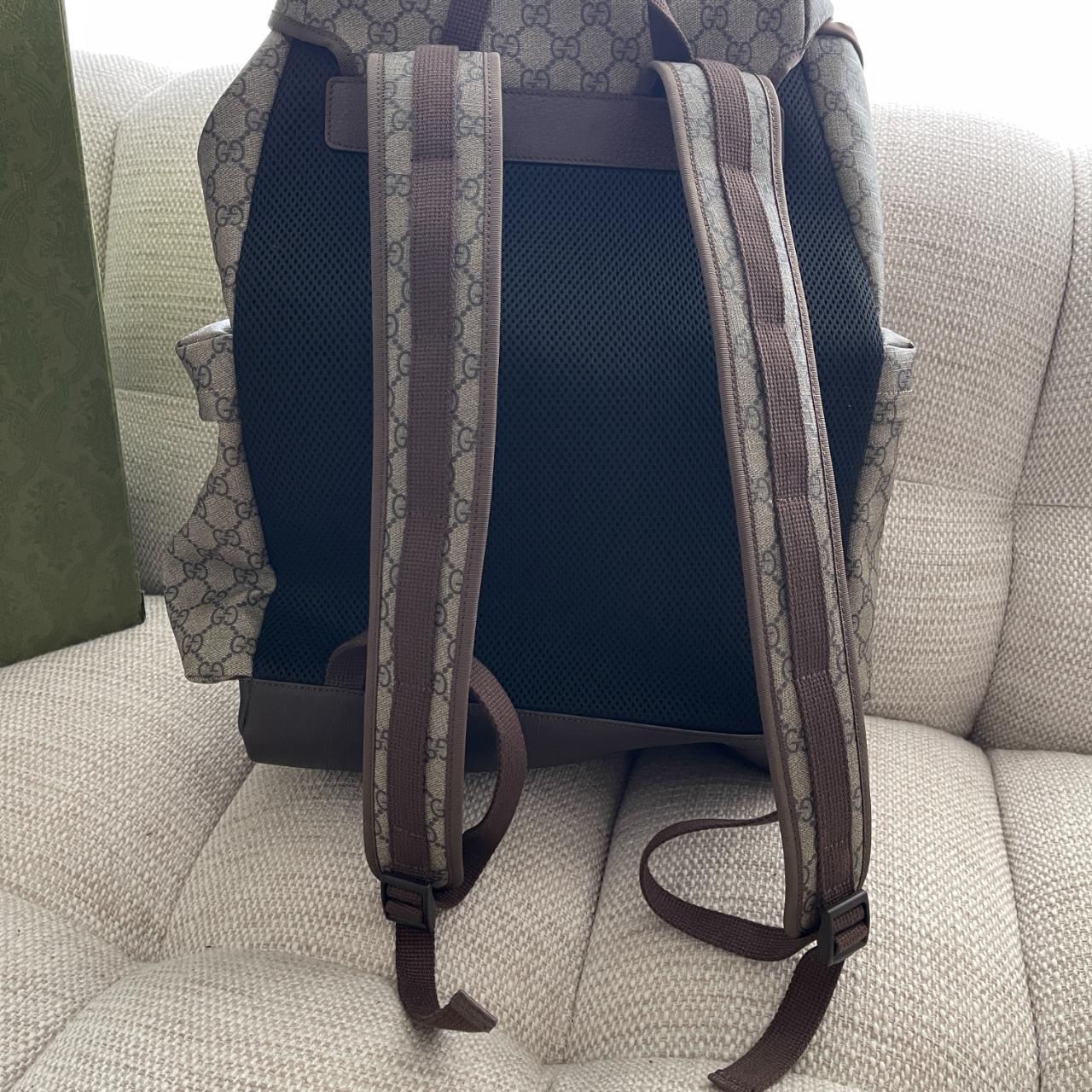 GUCCI GG Skateboard Backpack with  Beige and... Depop