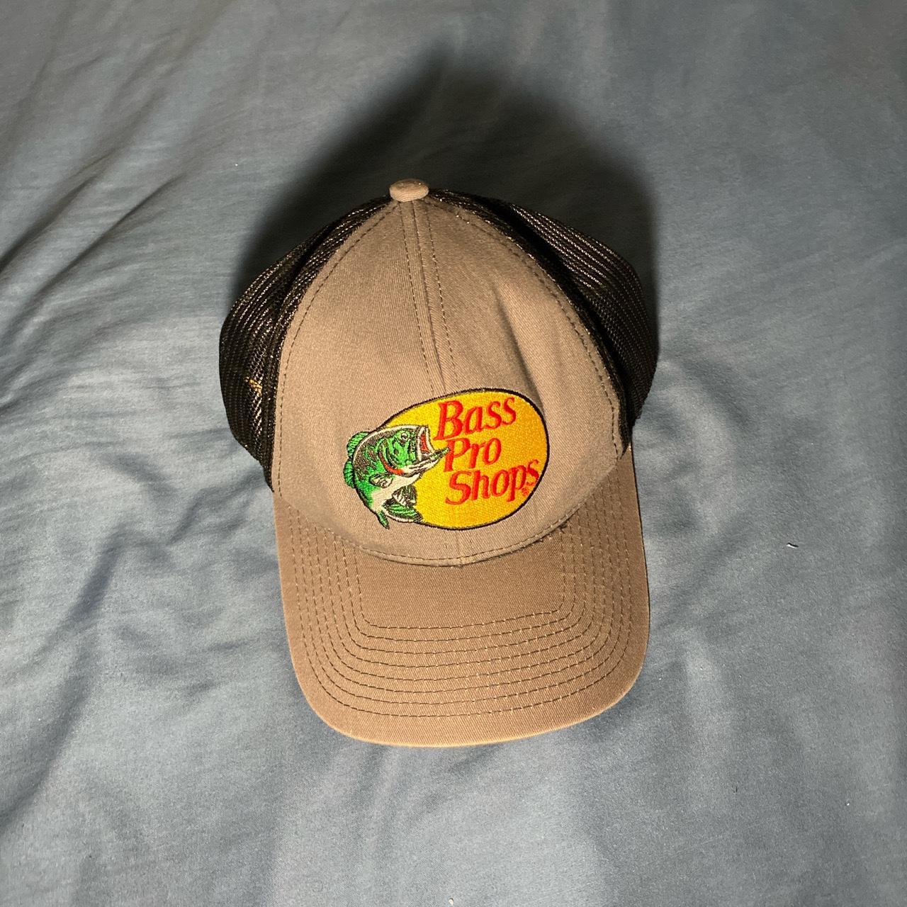Bass Pro Shops trucker hat (grey) - Depop