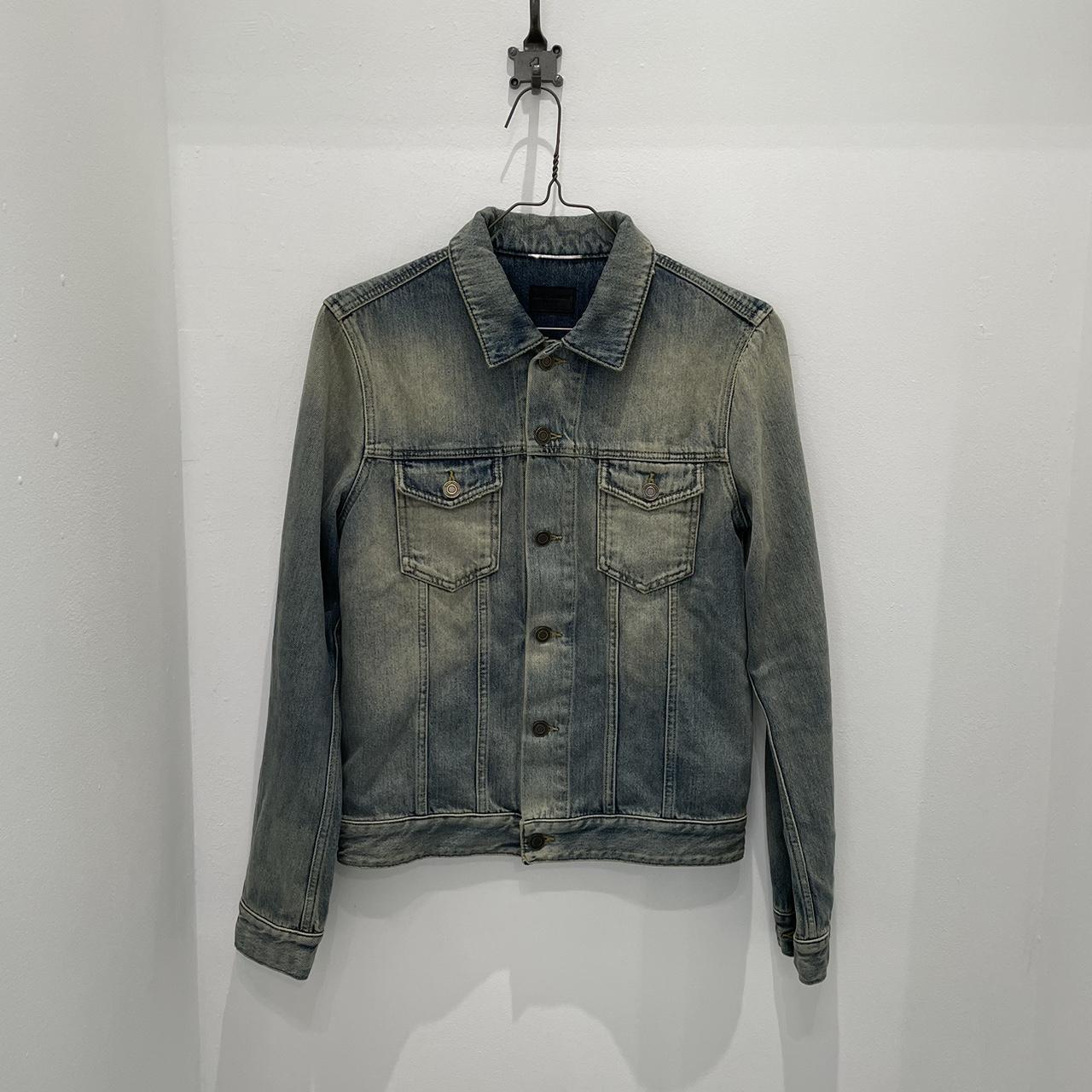 Timeless denim jacket Saint Lauren season by 20152016, Depop