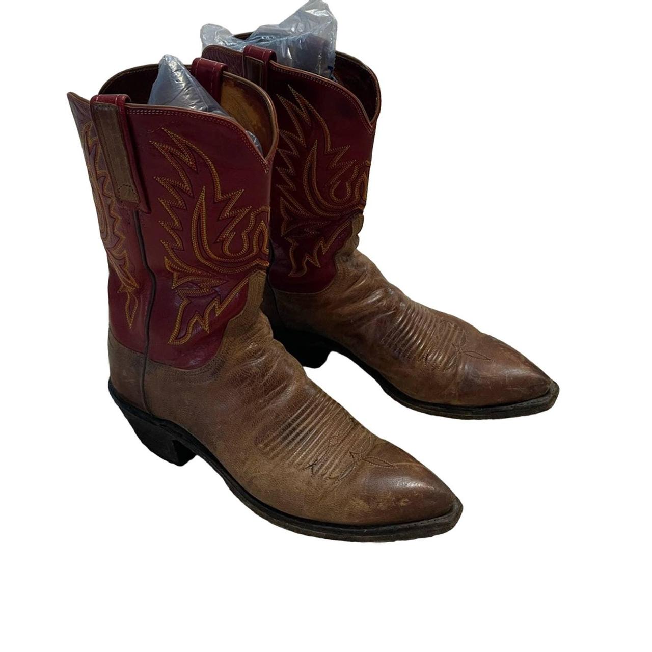 Used lucchese women's sales boots