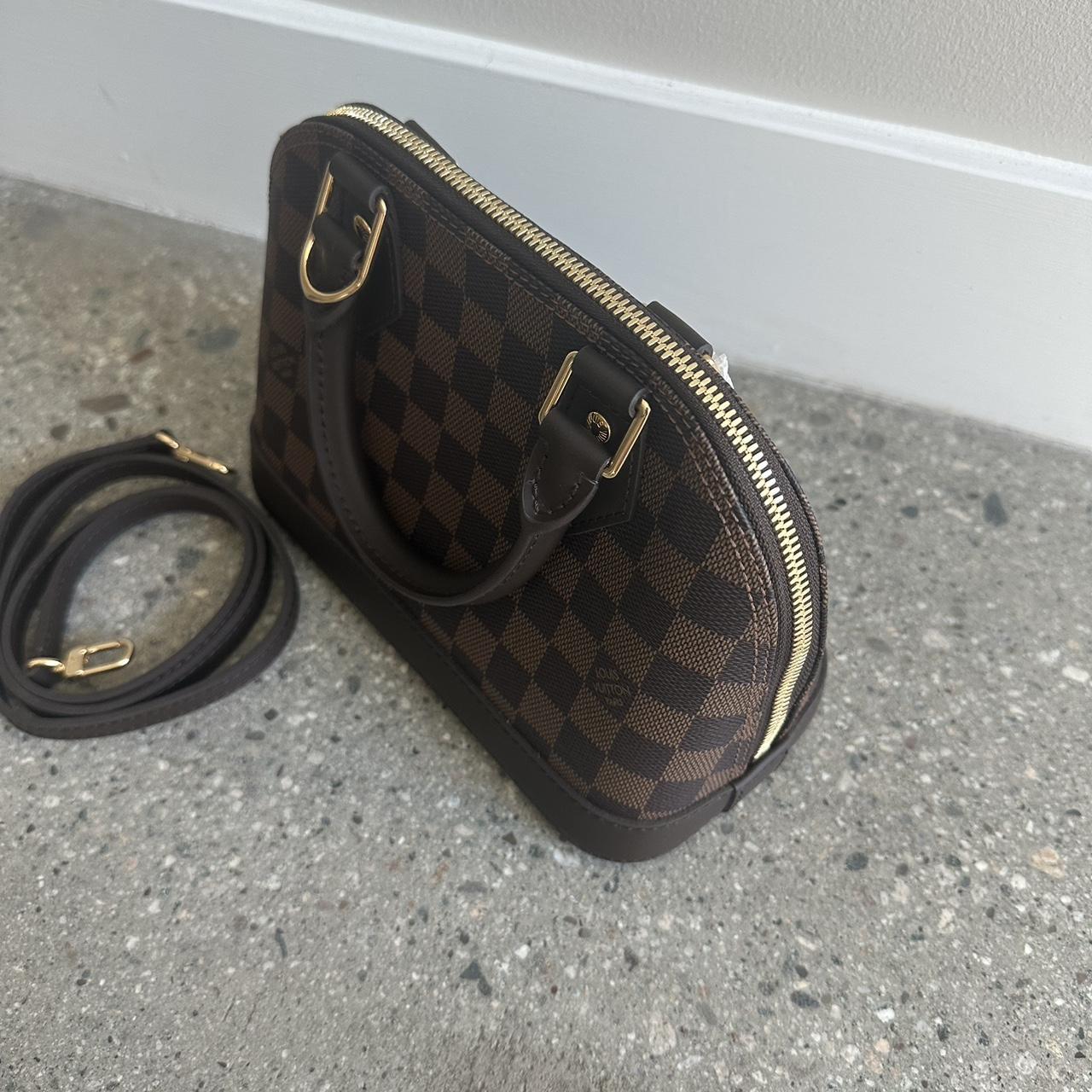 Authentic Louis Vuitton Alma BB Brown/Cream Gently - Depop