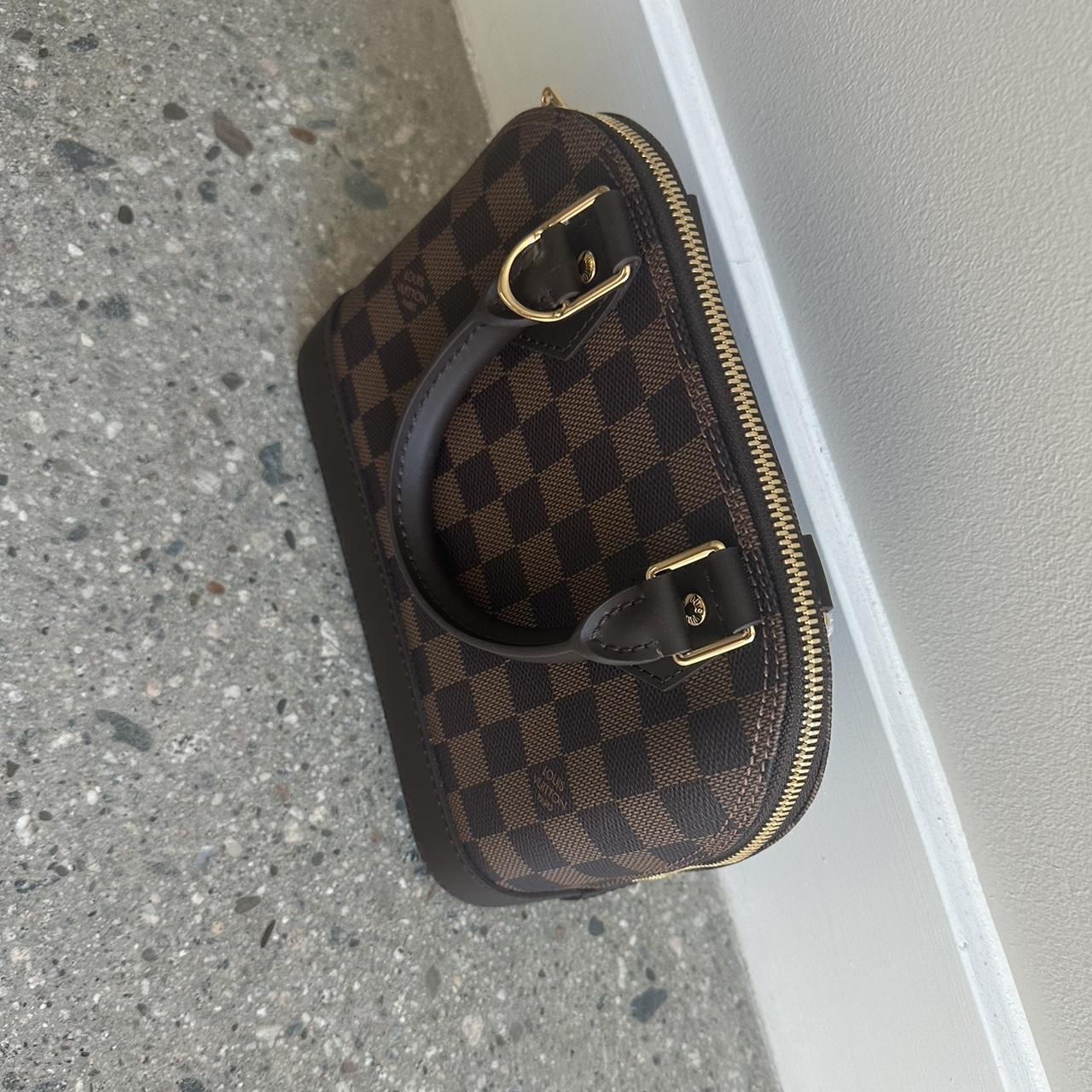 Authentic Louis Vuitton Alma BB Brown/Cream Gently - Depop