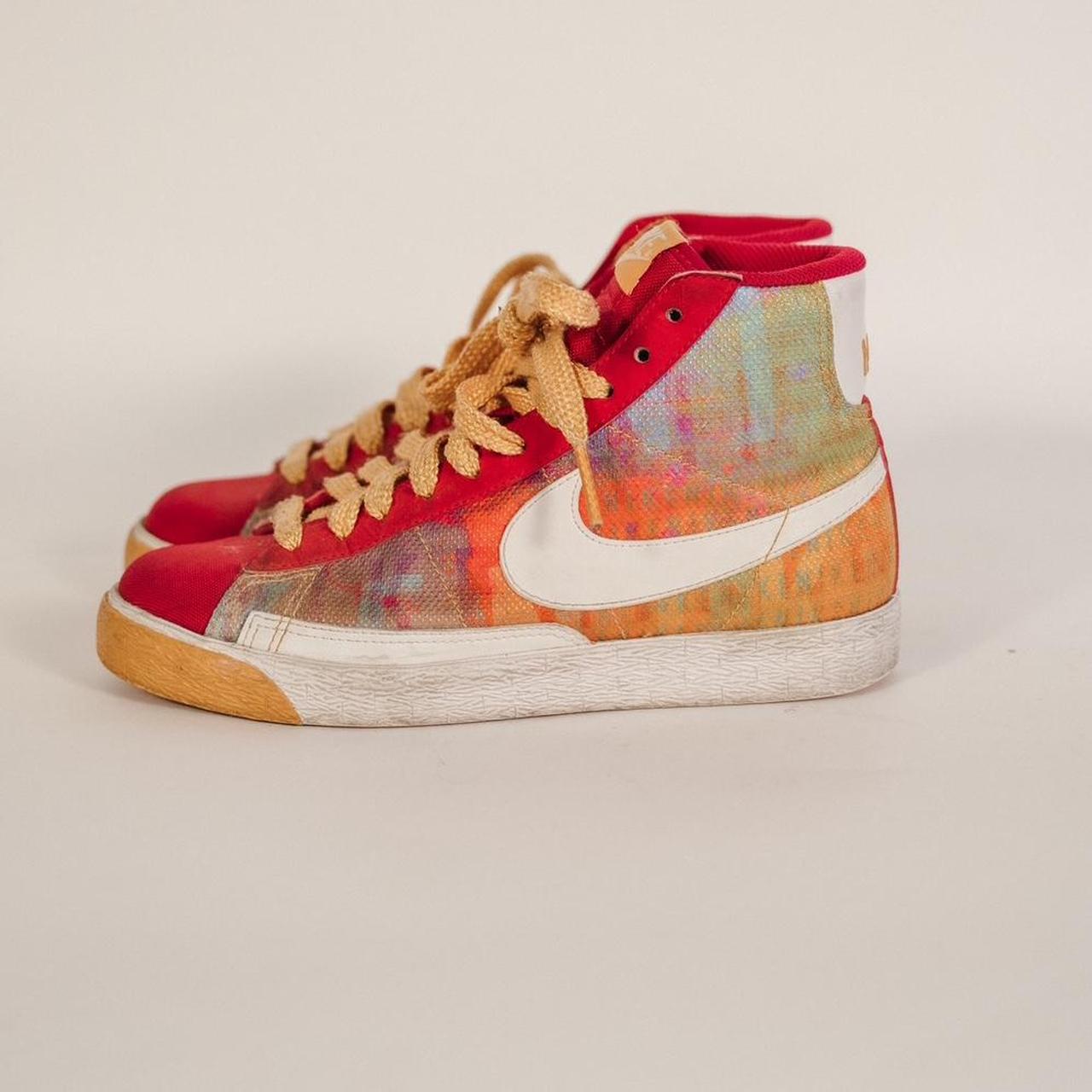 colorful nike high top sneakers
