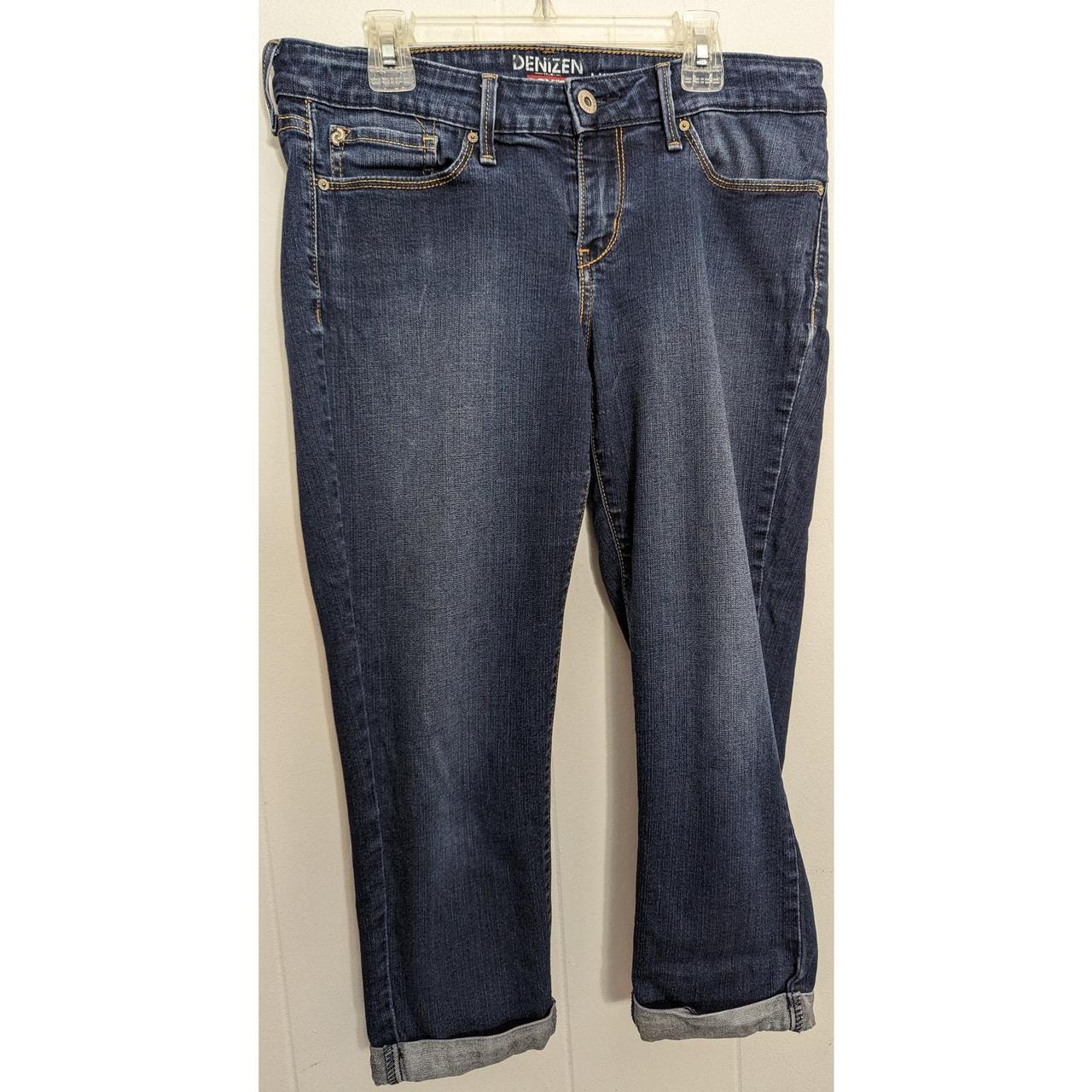 Denizen Levis Modern Cropped Jeans Womens Capris Sz. Depop