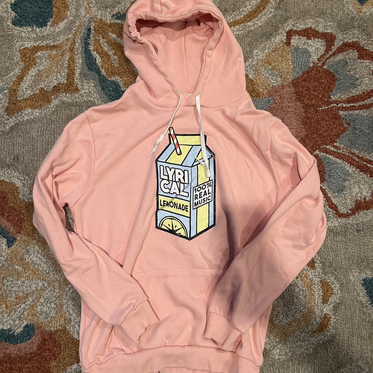 Lyrical lemonade pink hoodie online