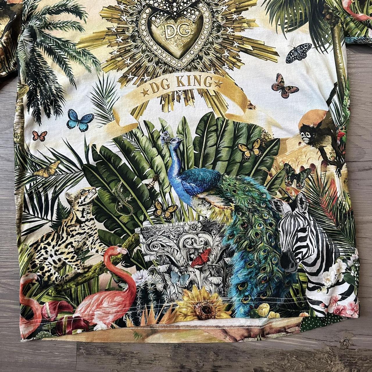 Dolce and Gabbana DG King Tropical Print | Depop