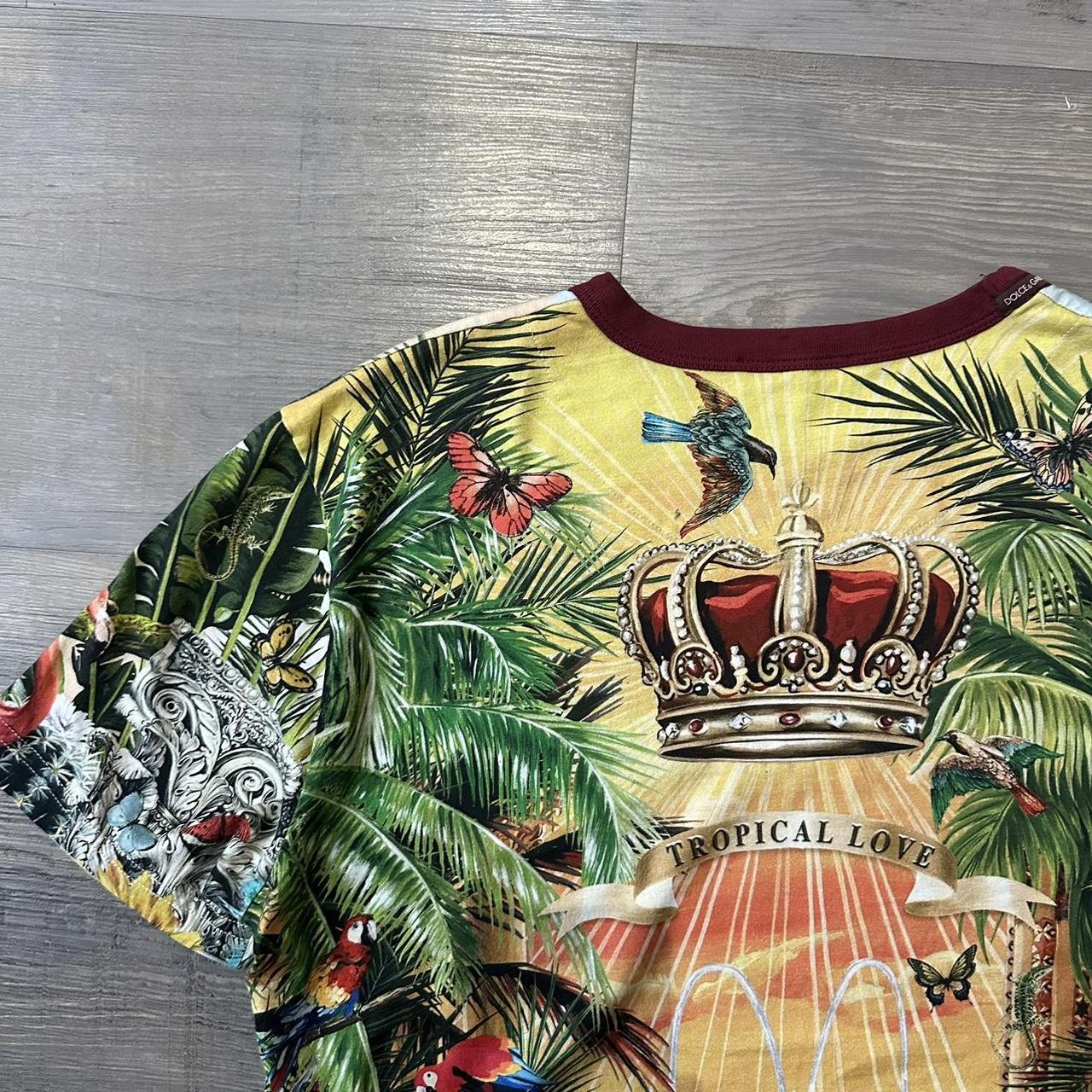 Dolce and Gabbana king of the jungle baby shirt selling