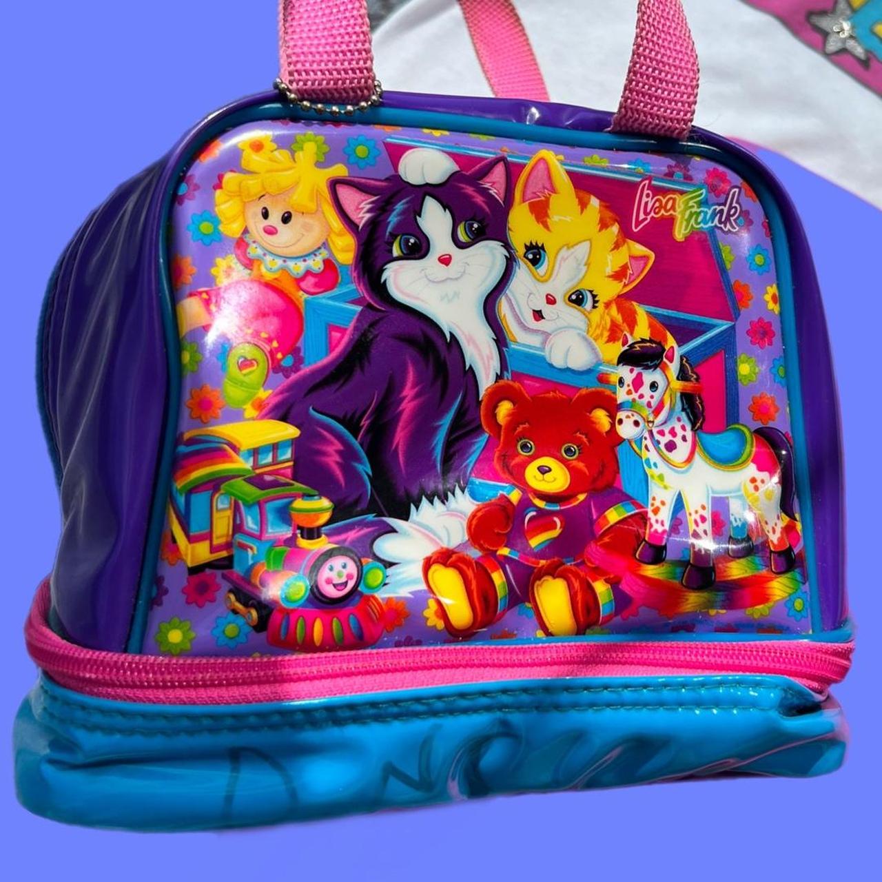 1990s LISA FRANK RARE Purrfect Playtime Kittens Bag | Depop