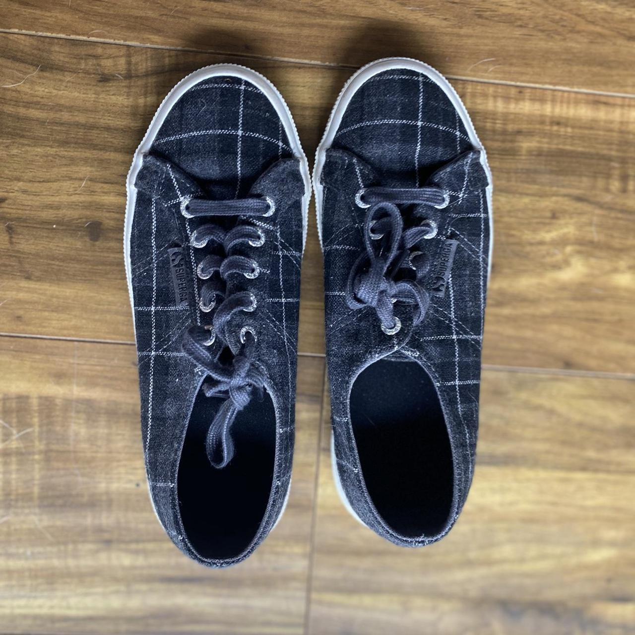 Superga flannel sales sneakers