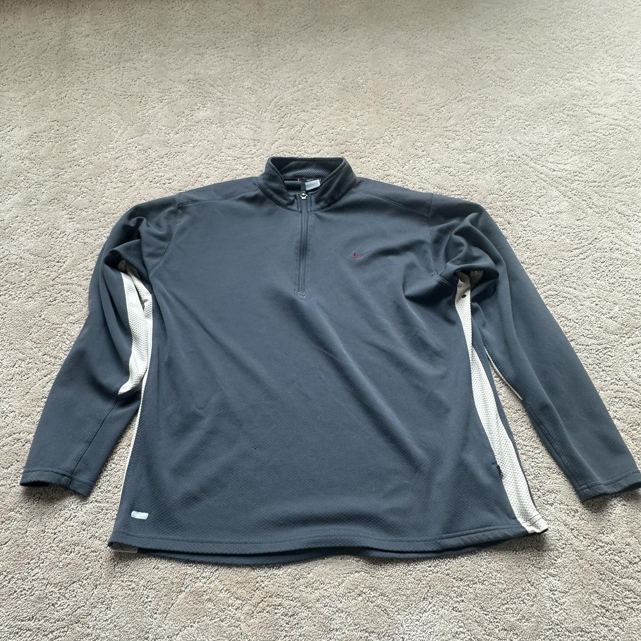 mens nike quarter zip top