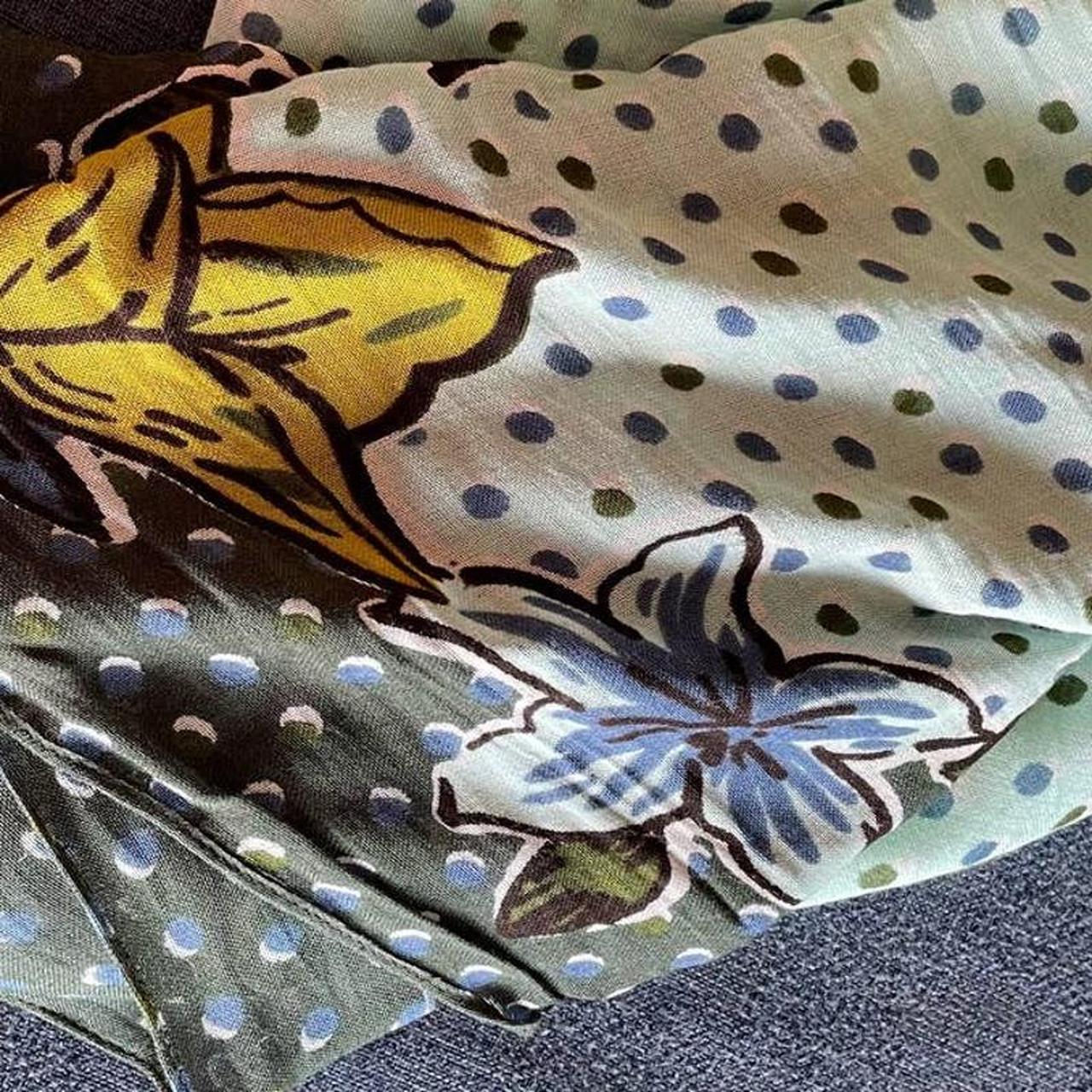Vera Bradley - Soft Fringe Scarf in Stitched Flowers