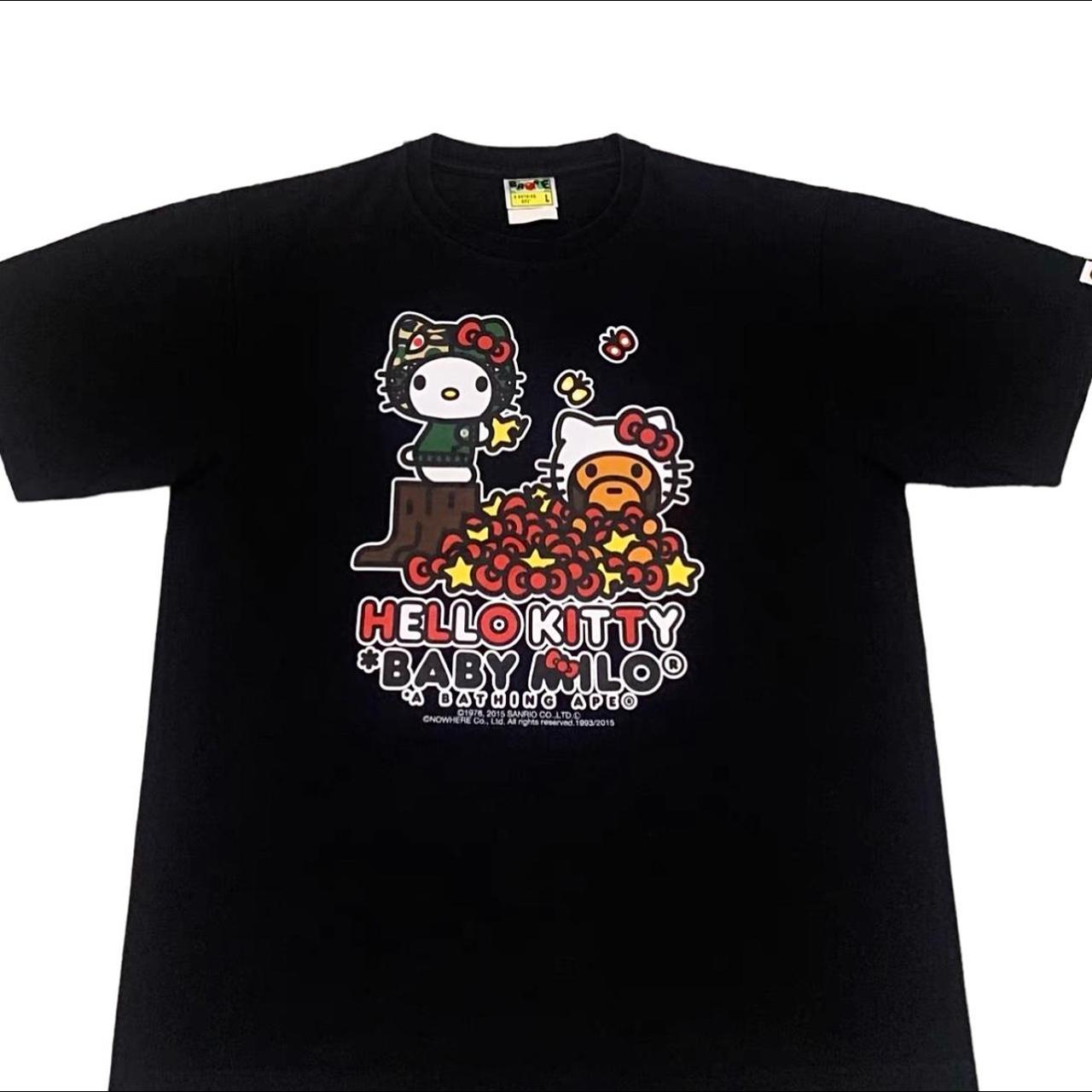 BABY MILO X HELLO KITTY 】TEE #2 | bape.com