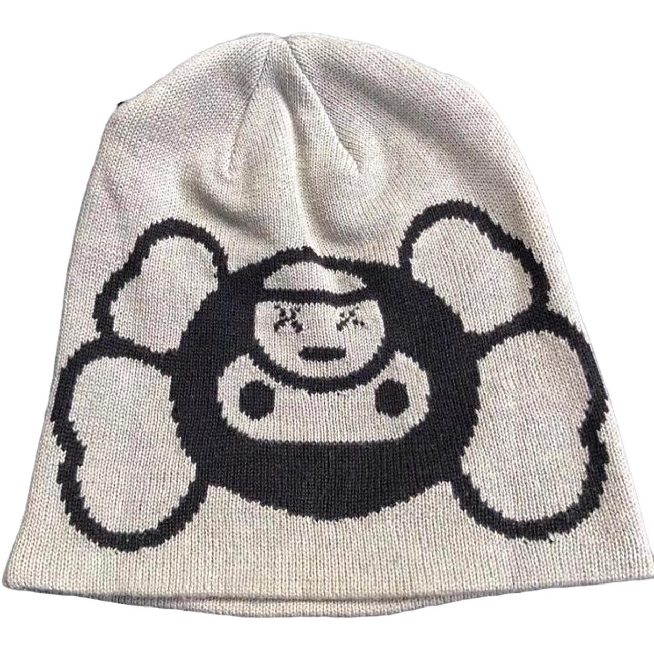 Bear cashmere pom pom trapper hat for Mom and baby/kid — Wiki Wang