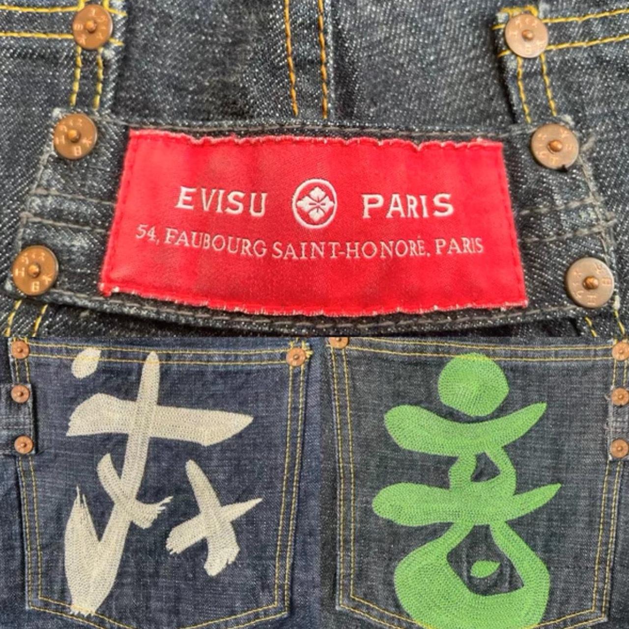 ʕ•̫͡•ʕ•̫͡•ʔ•̫͡•ʔ, 2004 Evisu Multi-Pocket Rare París...