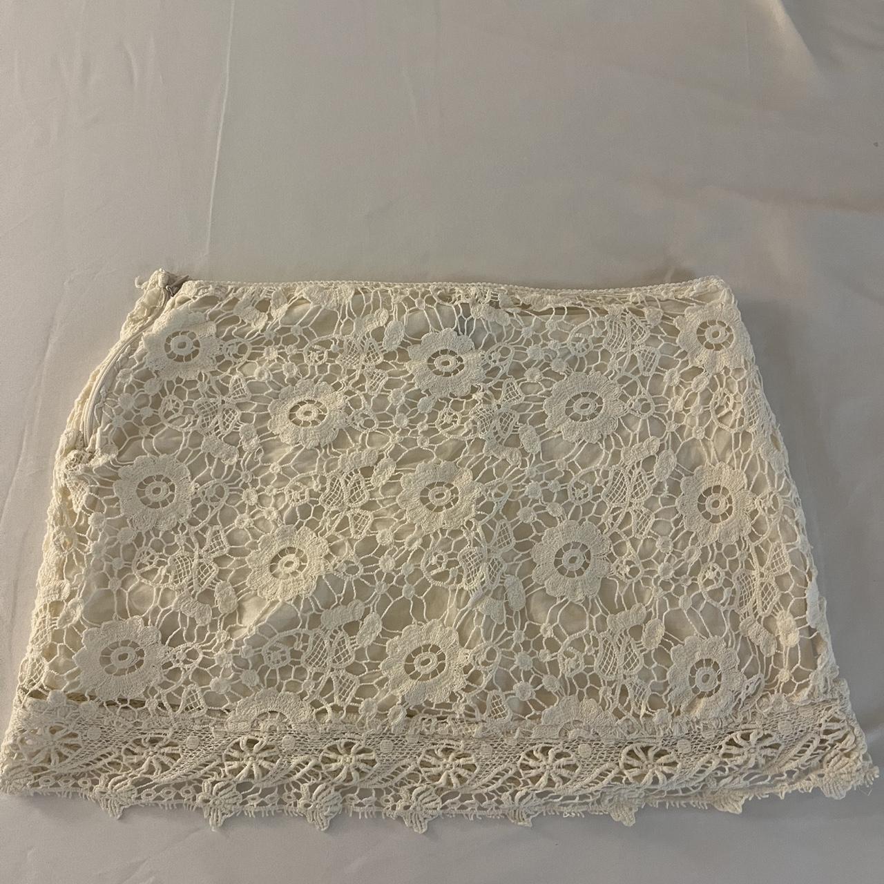 Billabong Women's Skirt - White/Cream - S – ☆ Vin… - image 3