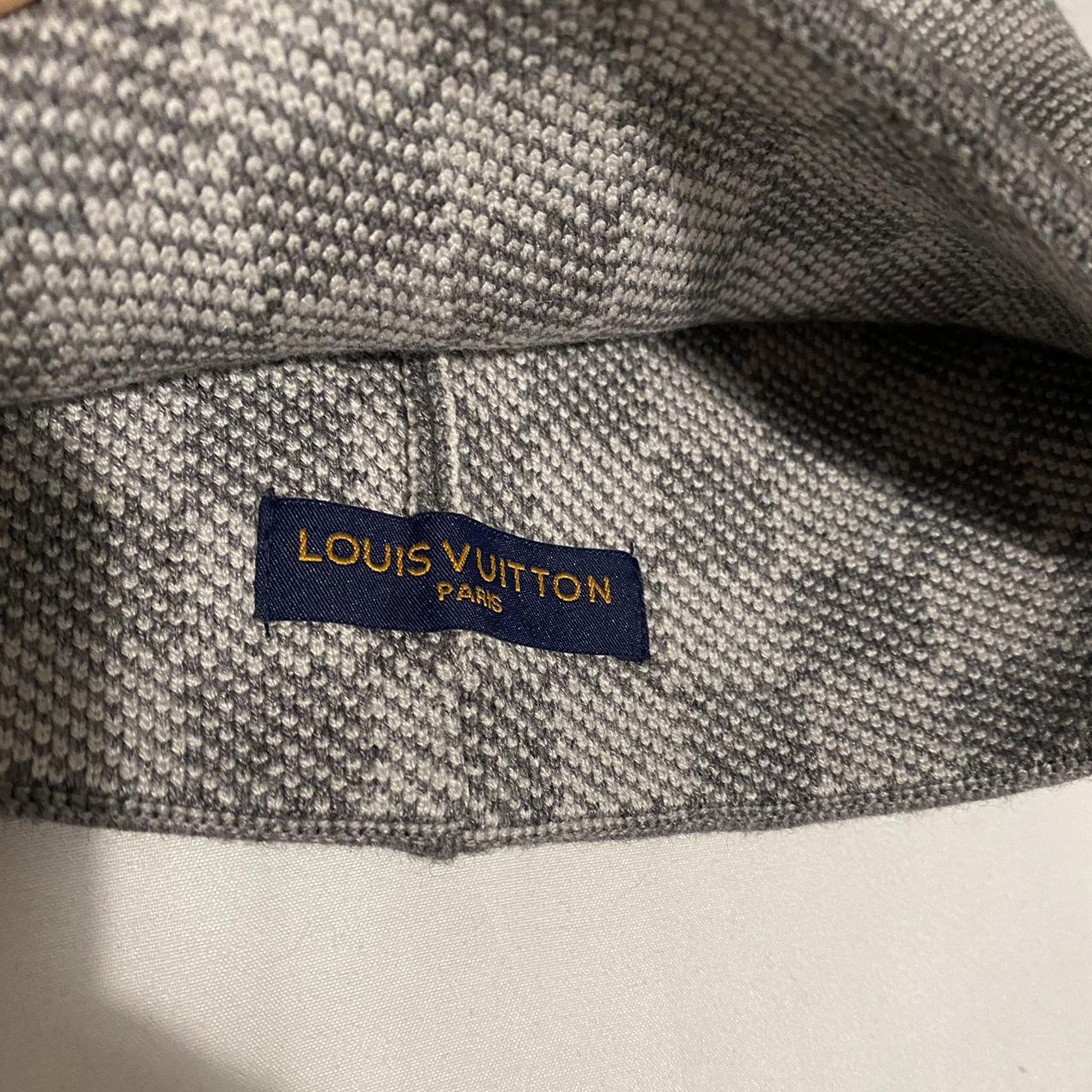 Grey Louis Vuitton Neo Petite Damier Beanie - Depop