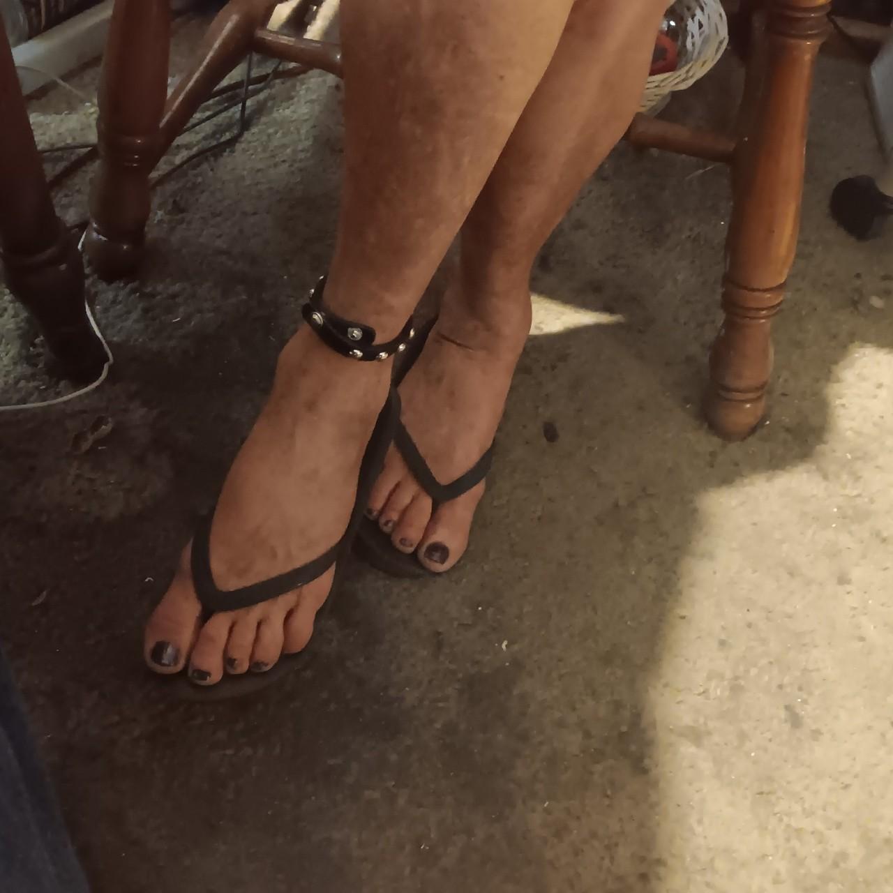 worn flip flops for sale