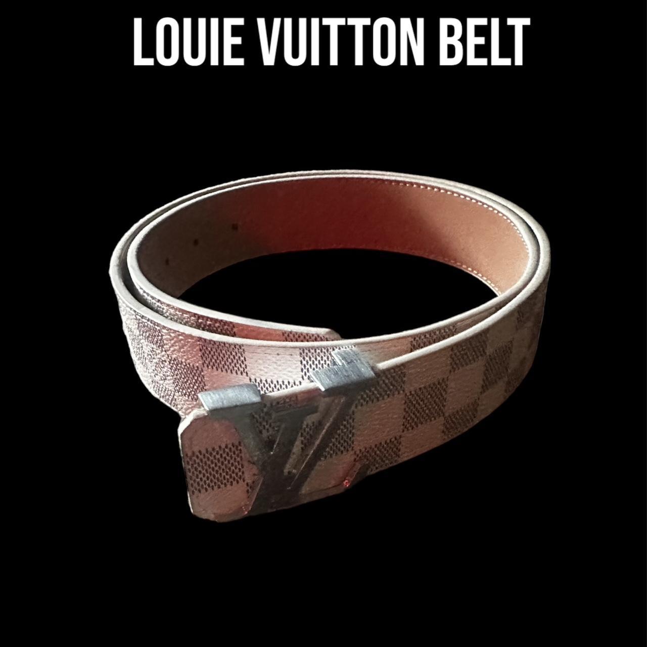 Price Negotiable! Supreme Louis Vuitton Belt Sz 30/32 - Depop