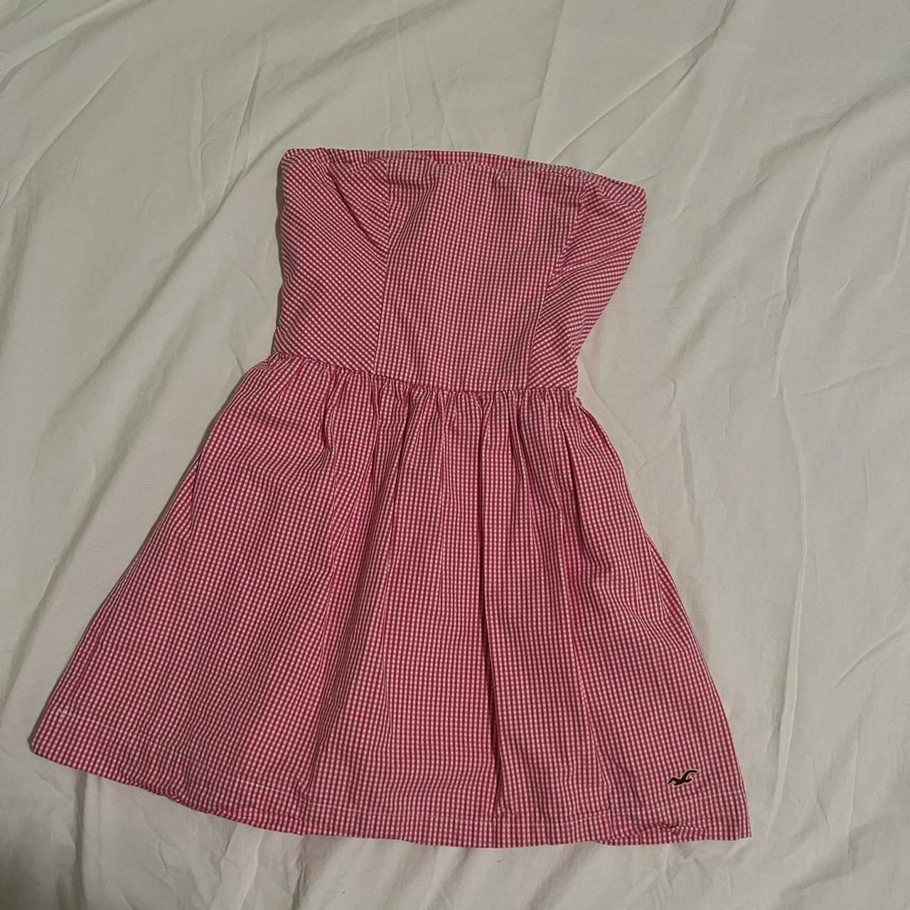 y2k hollister plaid mini dress labeled medium