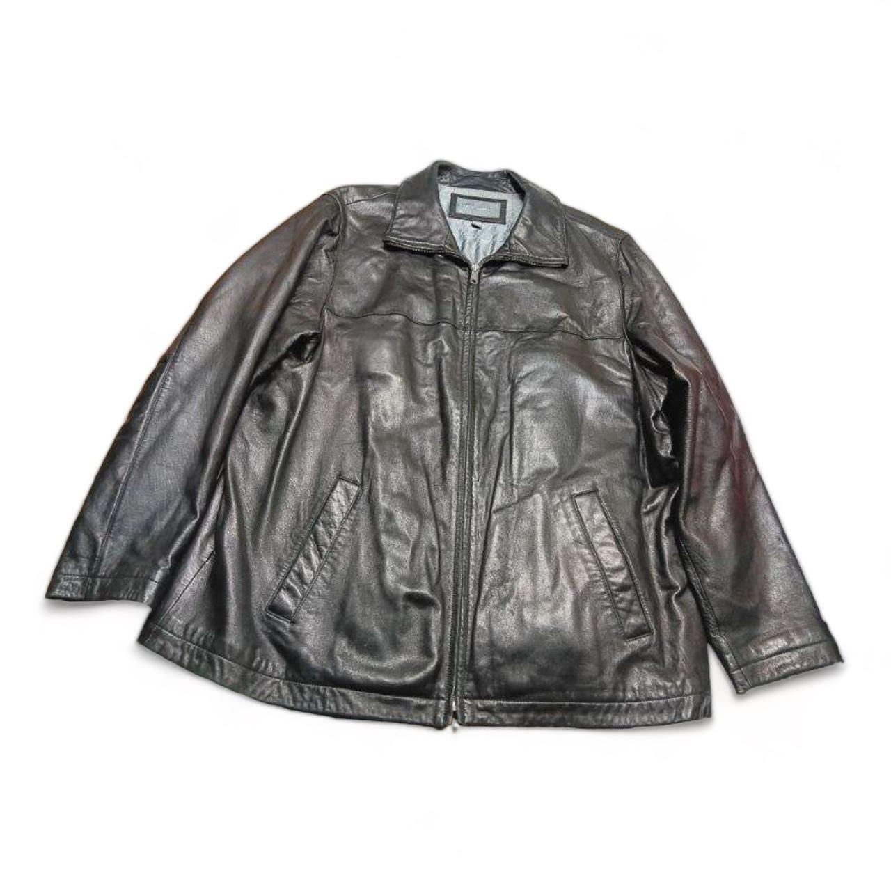 Apt 9 mens deals leather jacket