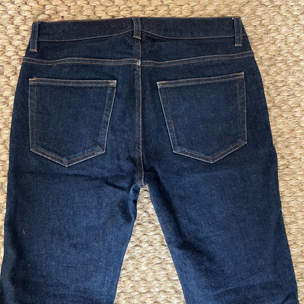 Acne Ace Stretch Raw Denim jeans. Size 31/32. Barely... - Depop