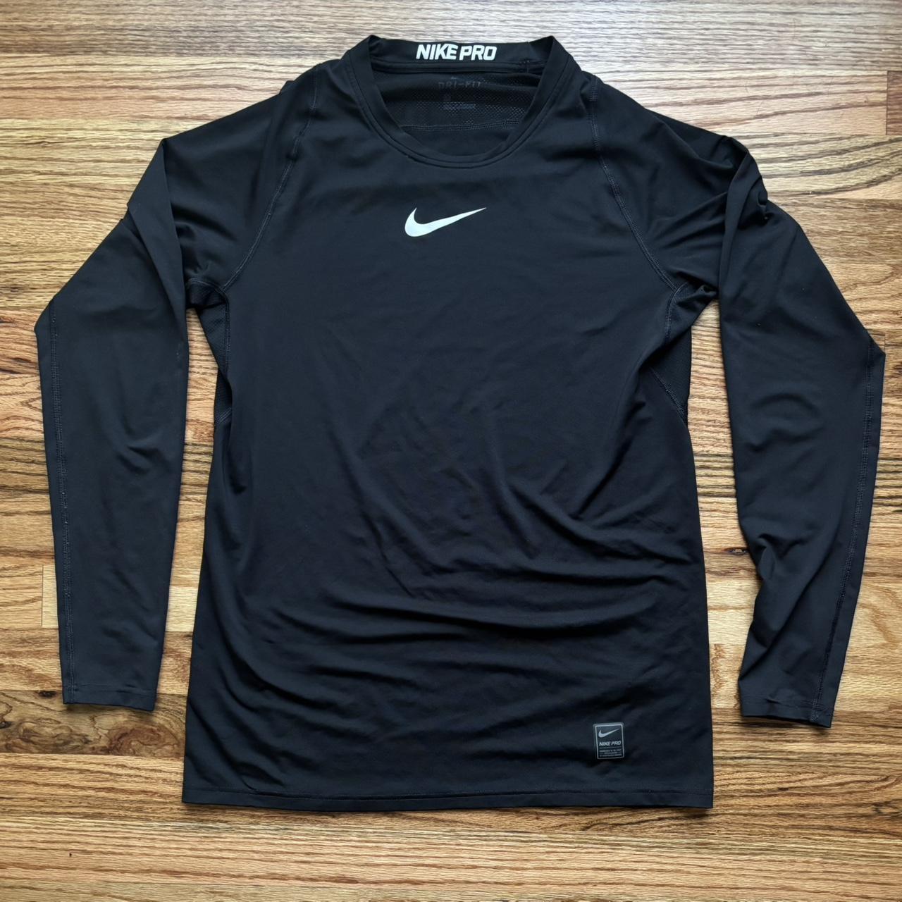 nike pro training long sleeve