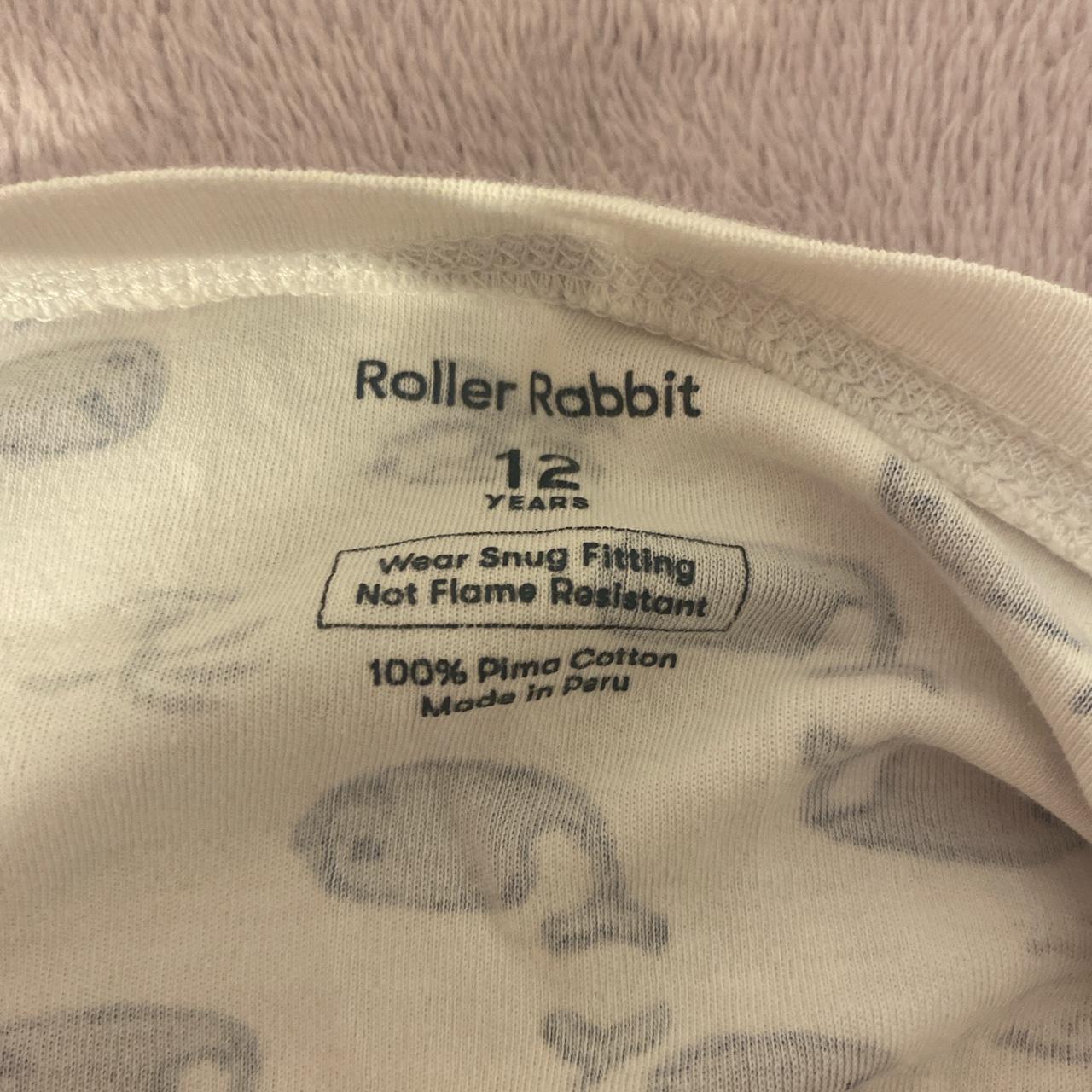 roller rabbit kids whale pajamas size - 12 in kids... - Depop