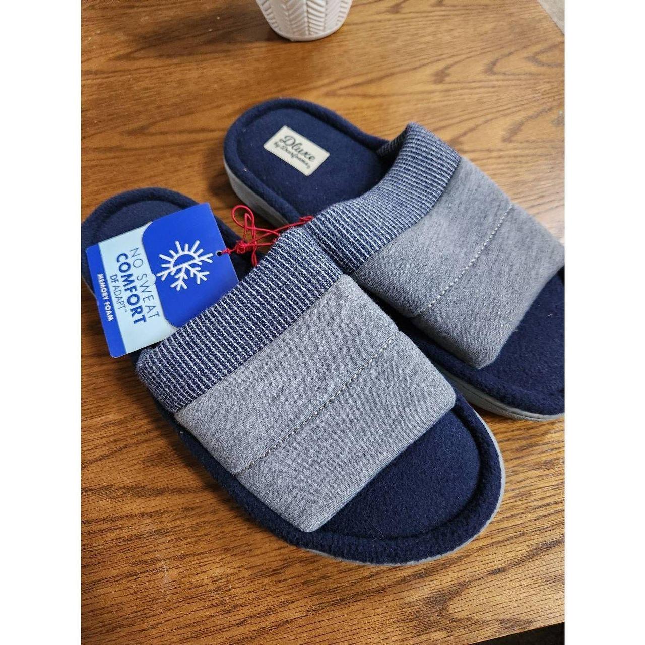 DLuxe By Dearfoams Men s Slippers Medium 7 8 No Depop