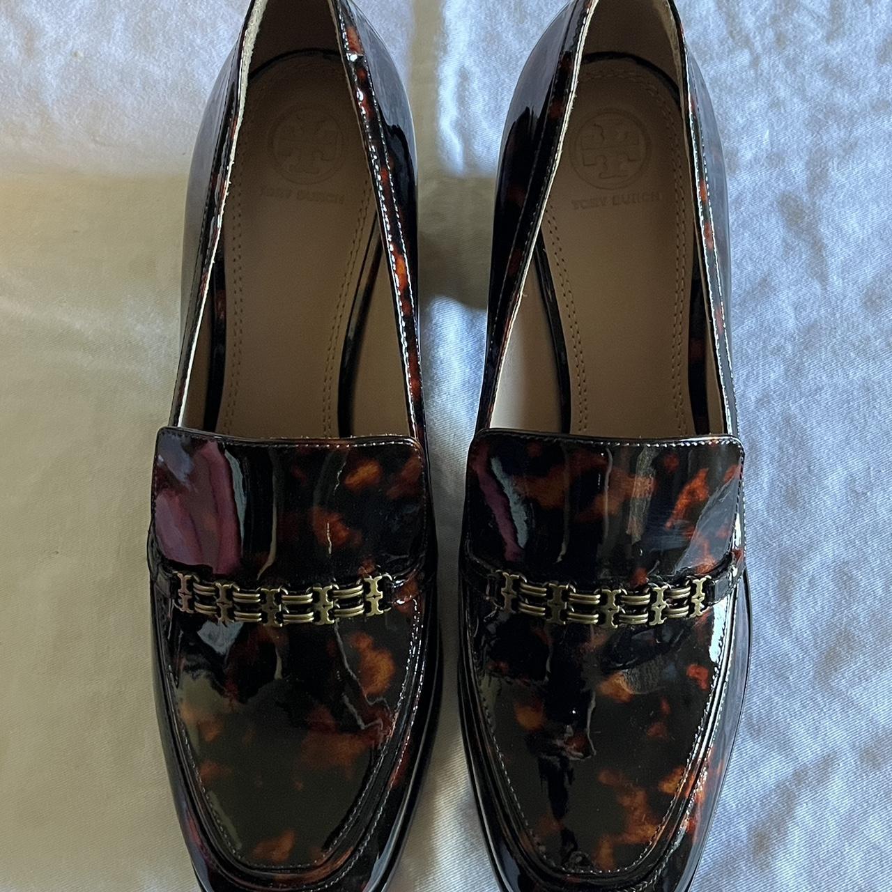 Tory burch gemini hot sale link driver loafer