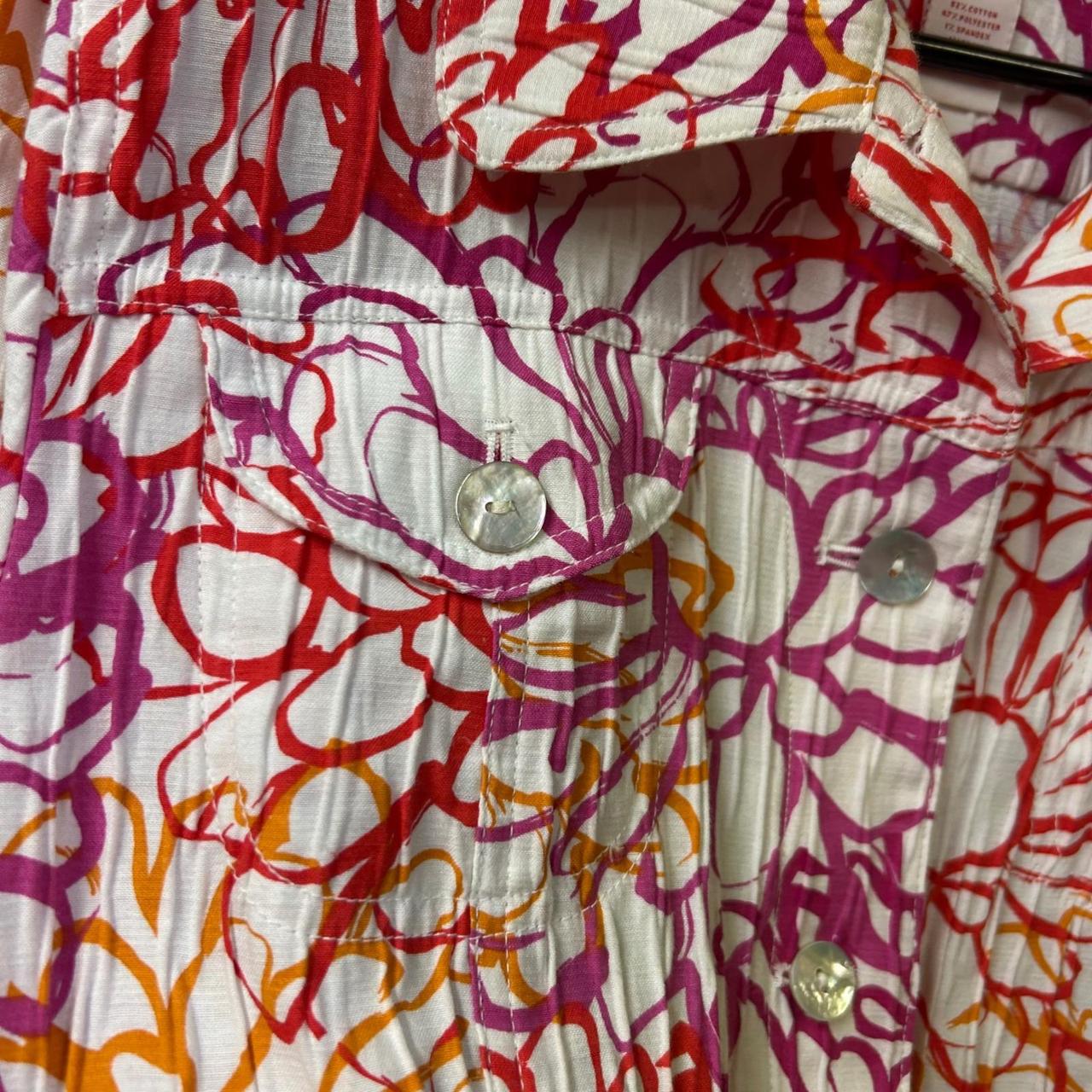 Ruby Rd. Women's Plus size Jacket - Orange/Pink -… - image 2