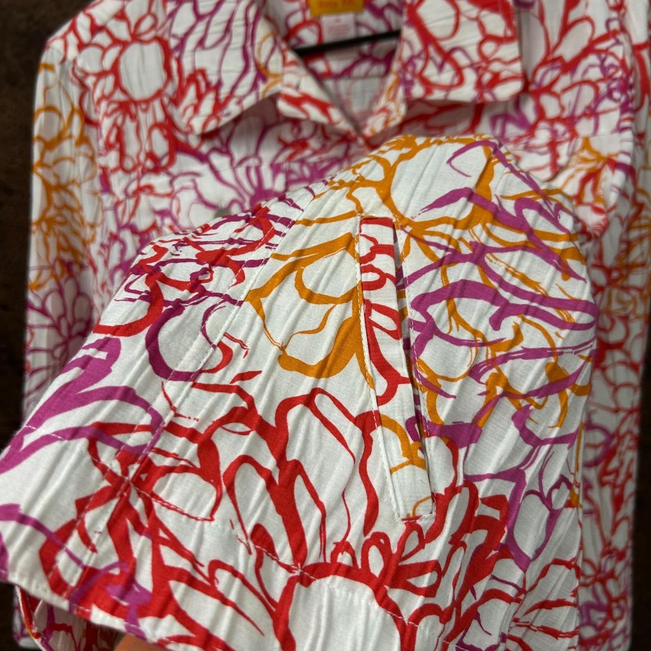 Ruby Rd. Women's Plus size Jacket - Orange/Pink -… - image 7