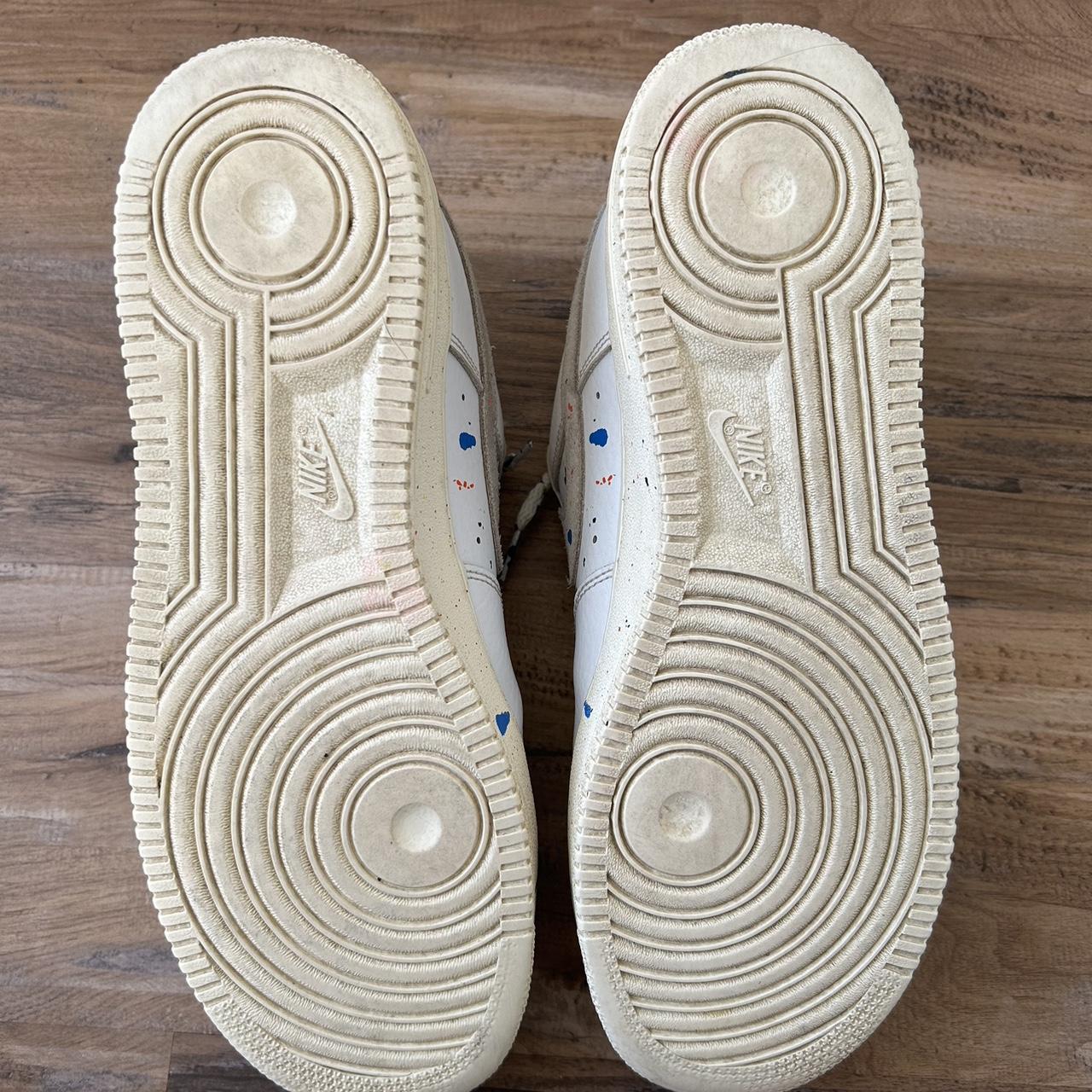 peel nike air force 1