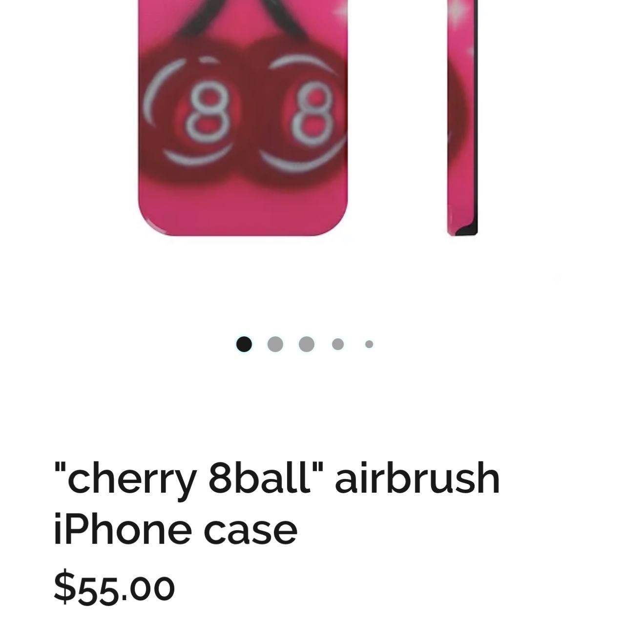 cami cherry airbrush iPhone case