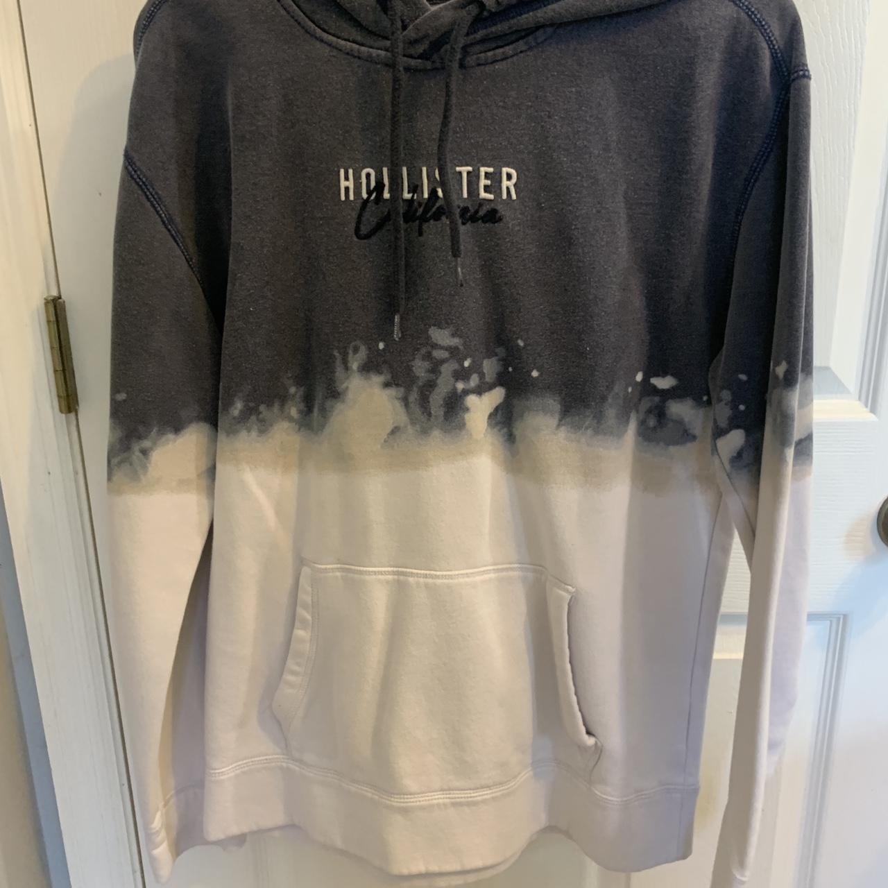 Hollister ombre sale logo hoodie