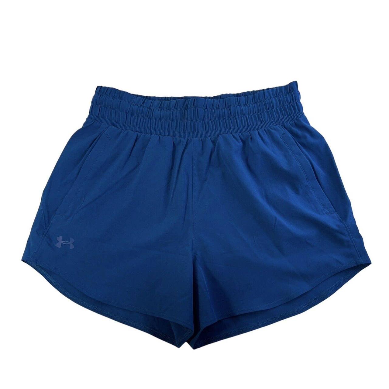 Under Armour women's flex woven short 3in In teal - Depop