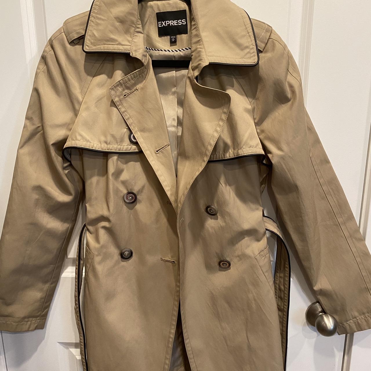 express tan coat