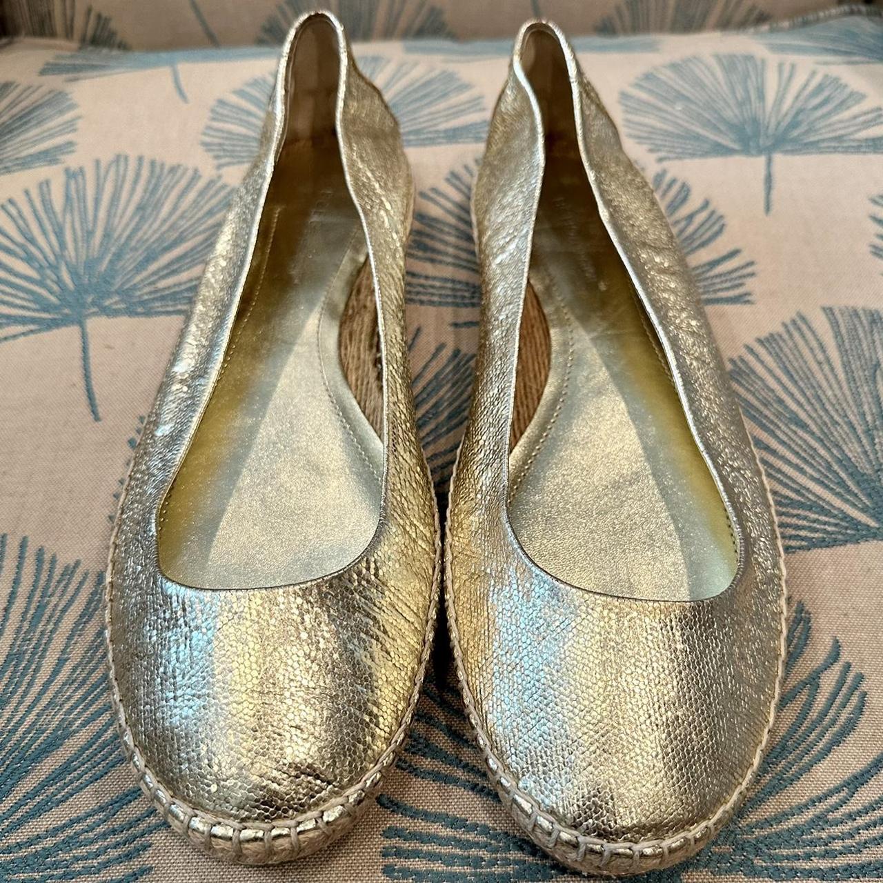 Bcbg on sale gold shoes