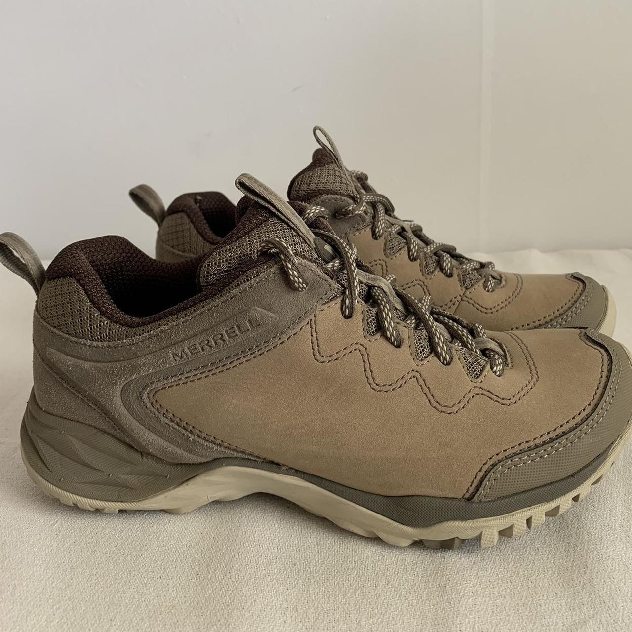 Merrell Shoes Hiking Sneakers Suede Grey J41238... - Depop