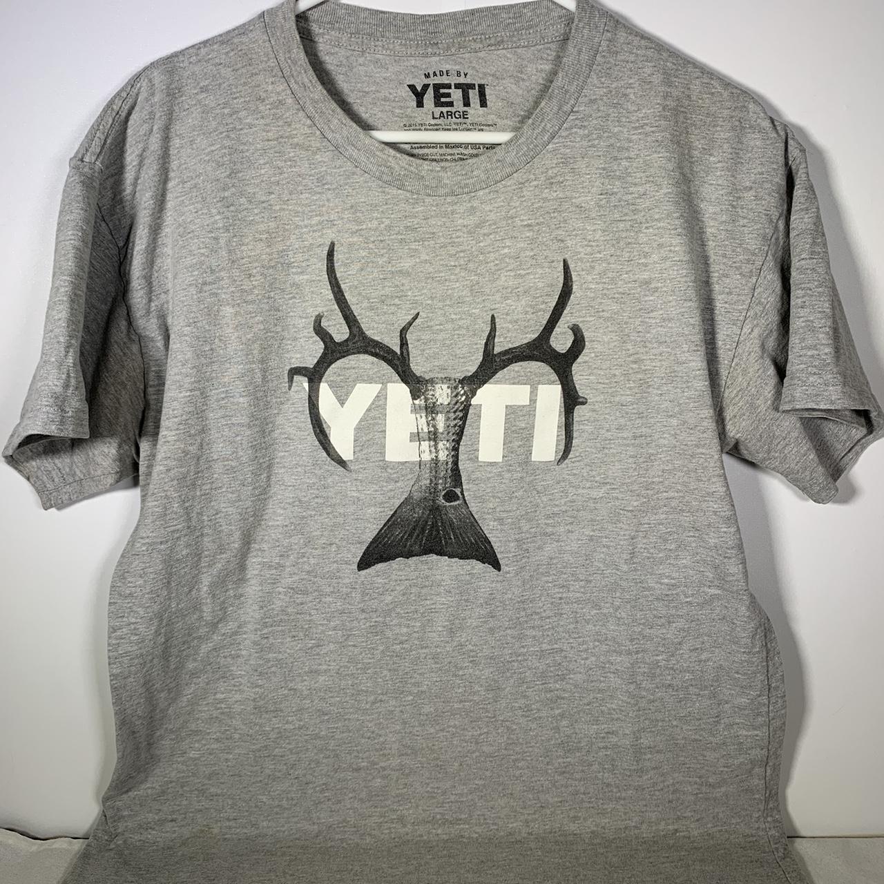 Yeti logo black insulated mug silver lining coffee - Depop