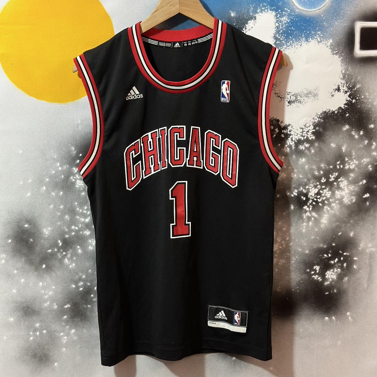 NBA Chicago Bulls Basketball Adidas Jersey #1 Rose size