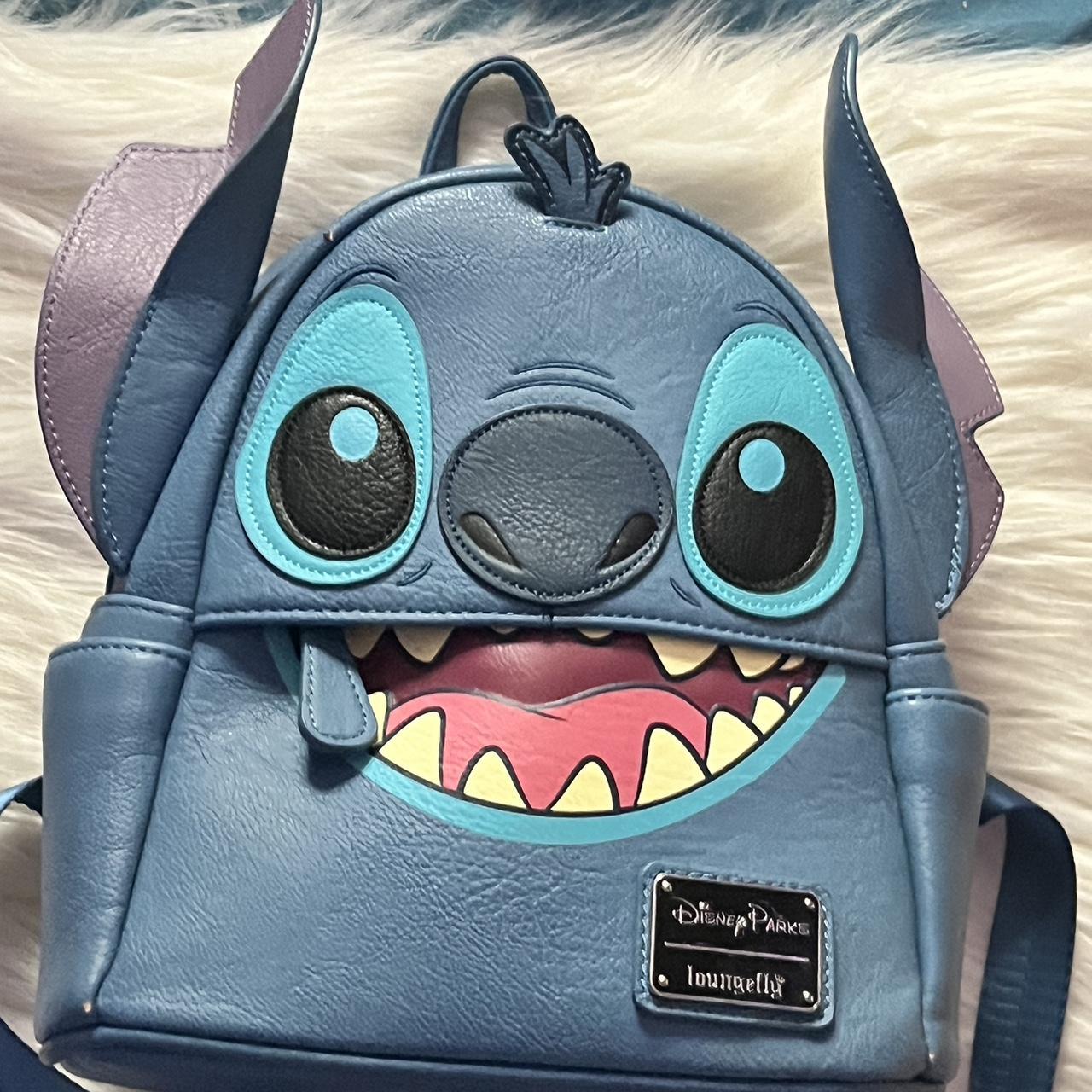 Stitch faux leather mini backpack by loungefly hot sale