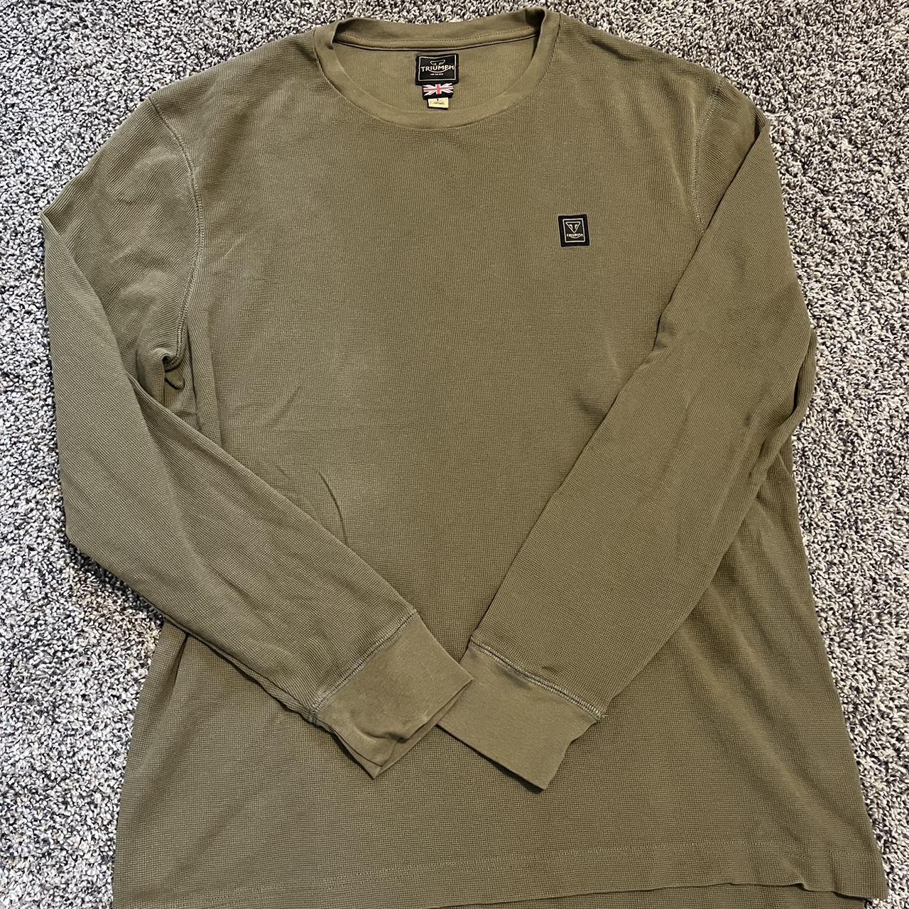 Triumph Motorcycles Long Sleeve -great condition - Depop